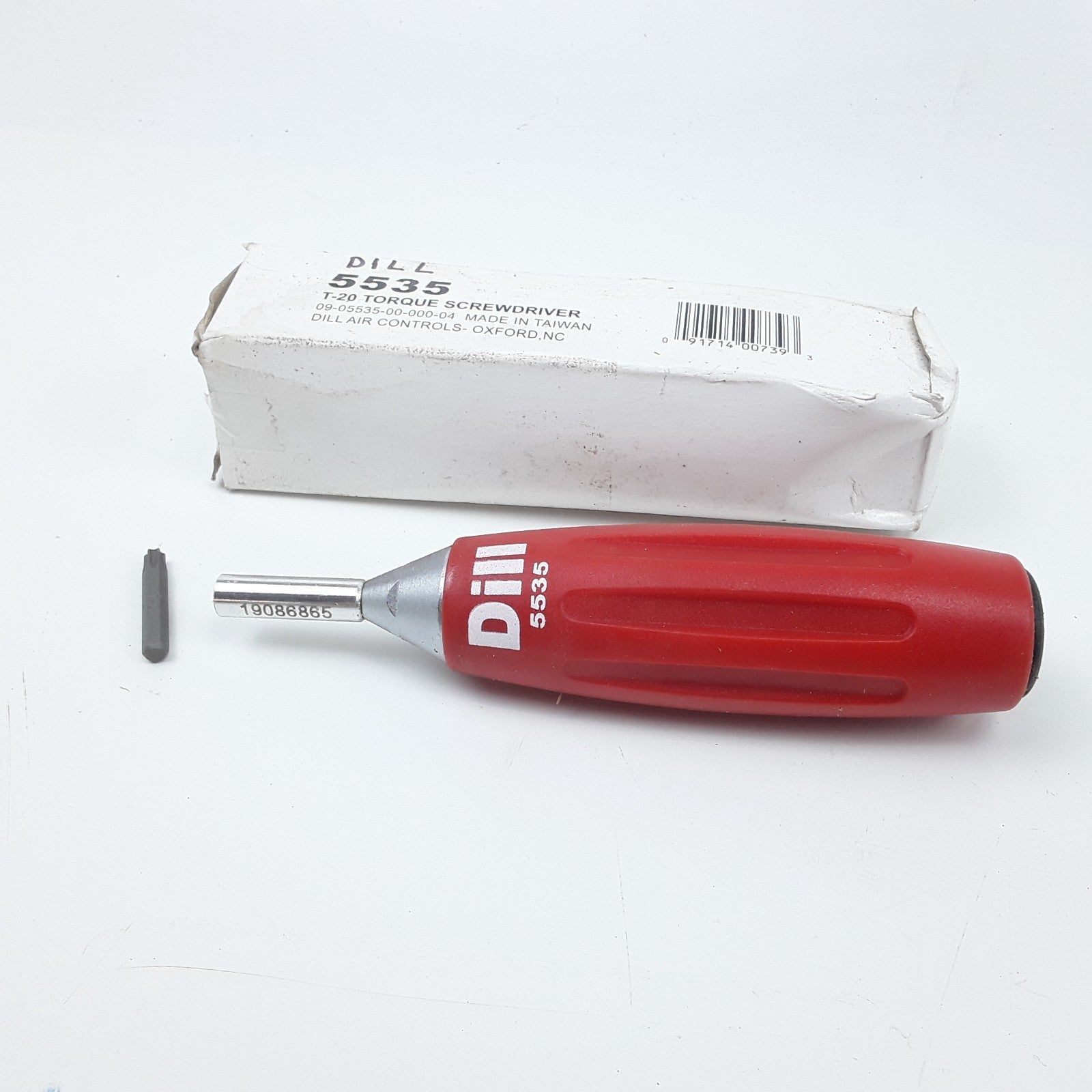 Dill Air Controls 5535 TPMS T-20 Torque Screw Driver For Beru Valves, 35 in/lbs