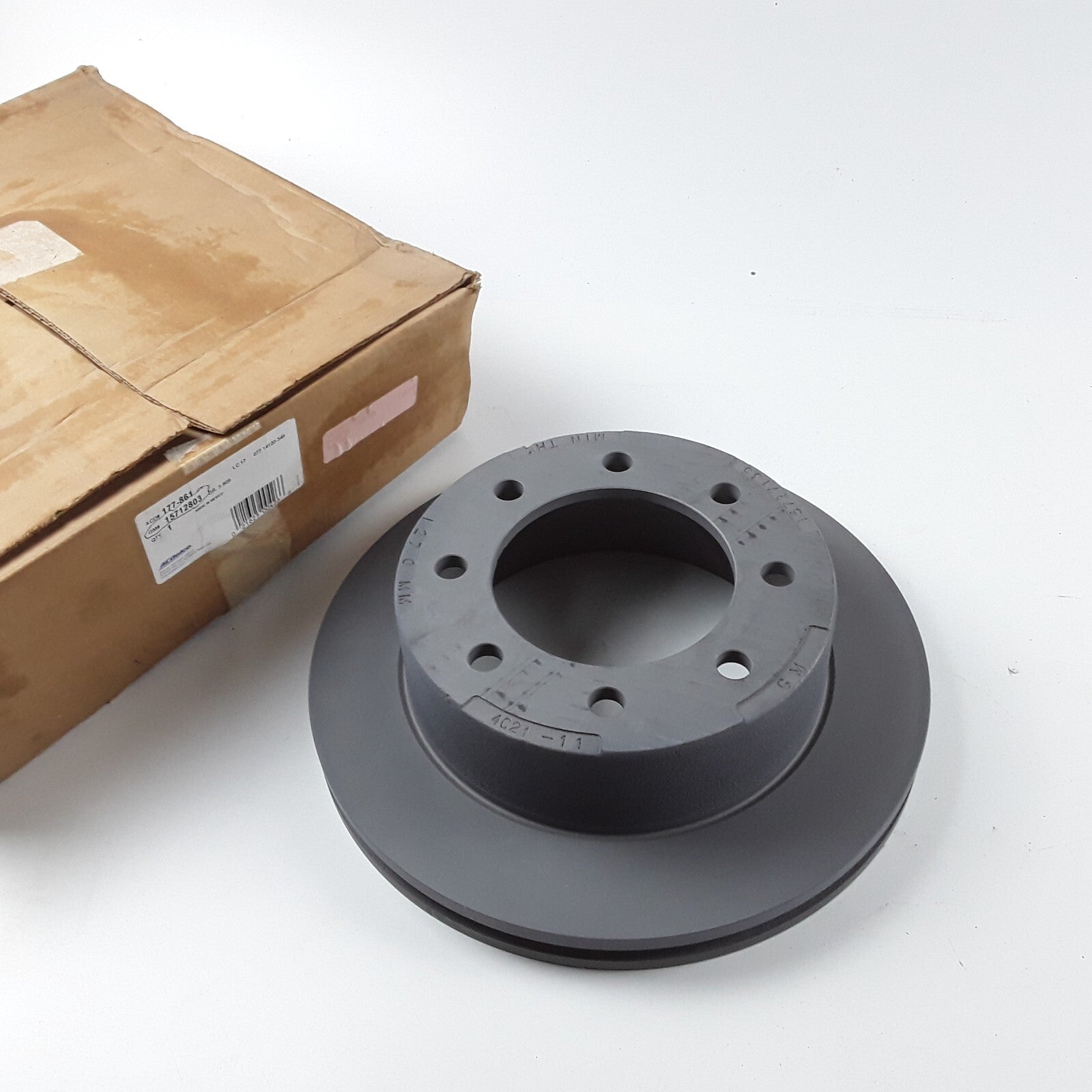 Rear Disc Brake Rotor Fits Chevrolet Silverado 3500 GMC Sierra 2500 (1999-2016)