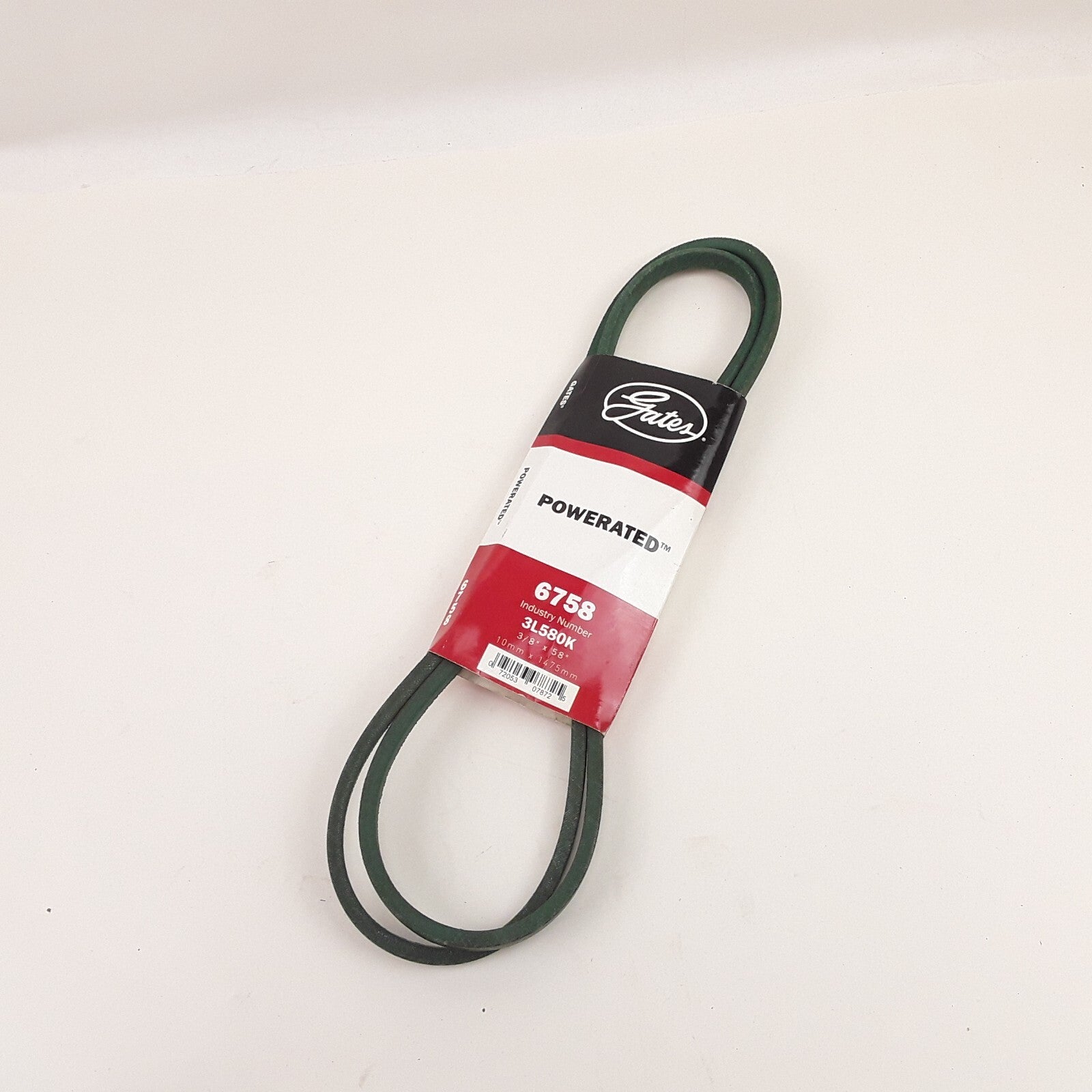 Gates 6758 - PoweRated FHP Medium Horse-Power V-Belt 3/8" x 58" 10mm x 1475mm