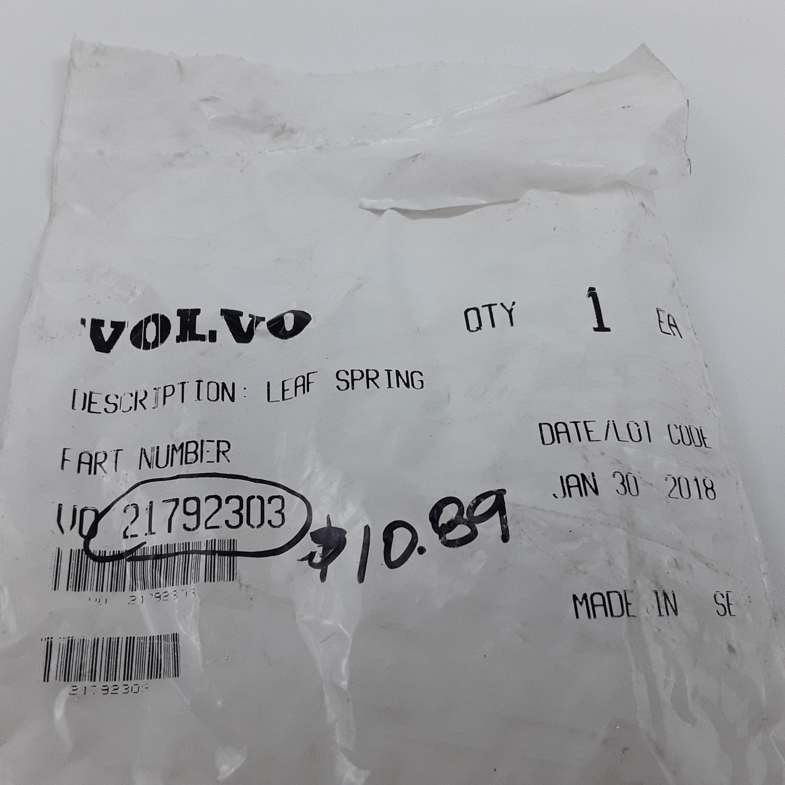 Genuine Volvo 21792303 Leaf Spring Assembly Fits Volvo Renault Trucks