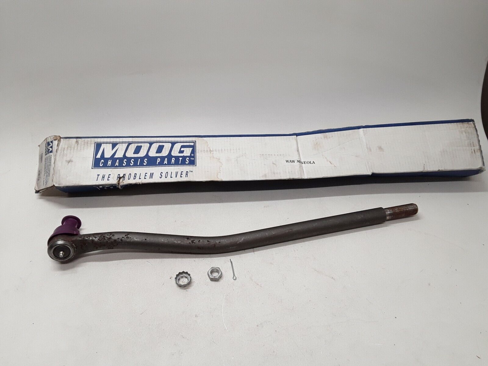 Steering Tie Rod End Moog ES80803 for Ford F-450 F-550 2003 2004 Right Passenger - HotCarParts