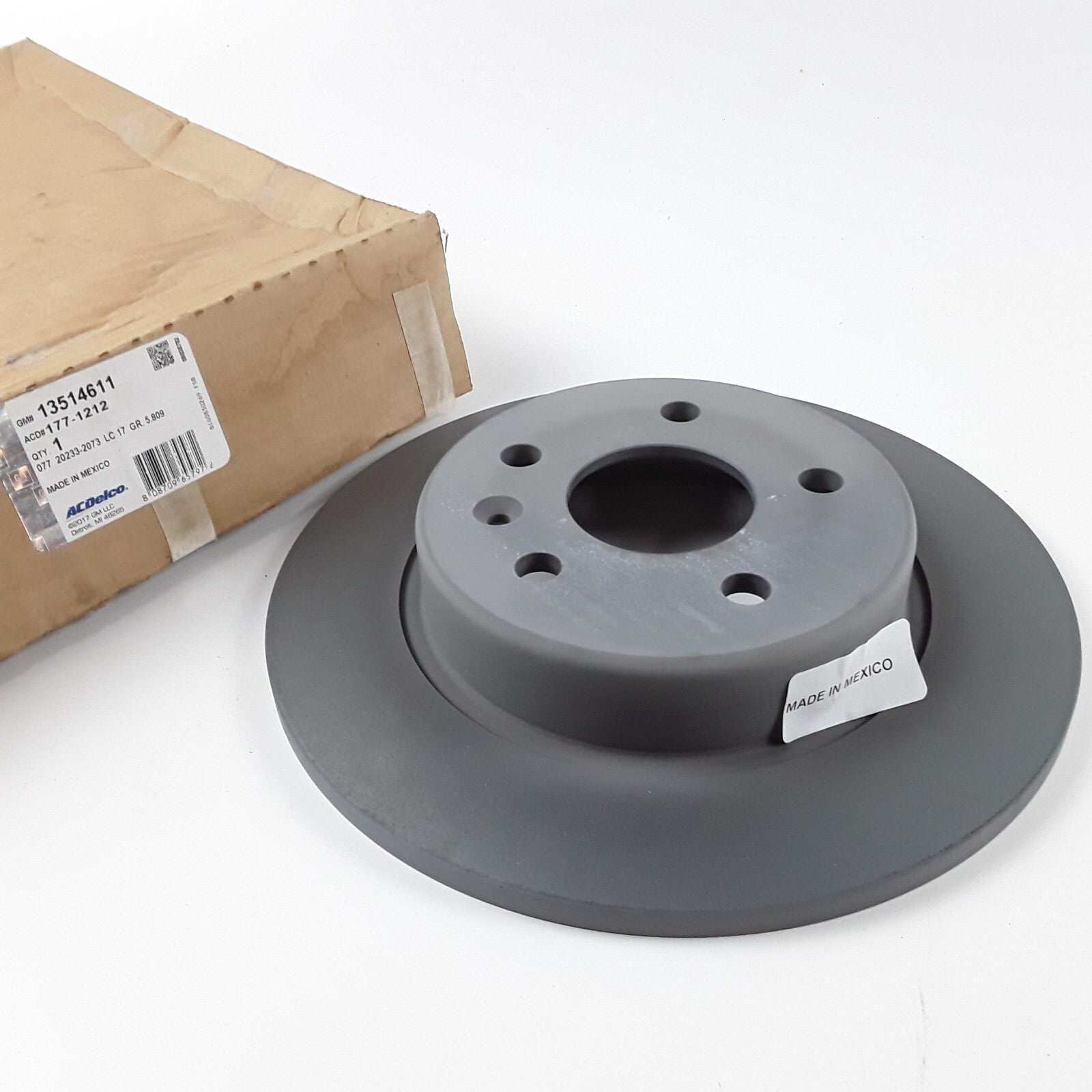Rear Disc Brake Rotor Fits Chevrolet Cruze Bolt EUV Bolt EV Volt (2016-2023)