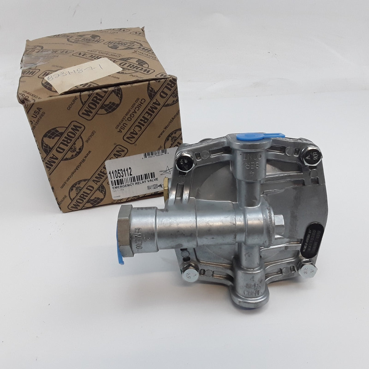 World American WA110200 Air Brake Emergency Relay Valve Replaces E-807995 110200