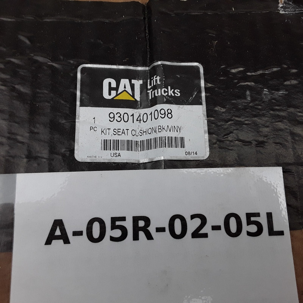 CAT Lift Truck Cushion Seat Bottom Vinyl Fits Caterpillar , MITSUBISHI Forklifts