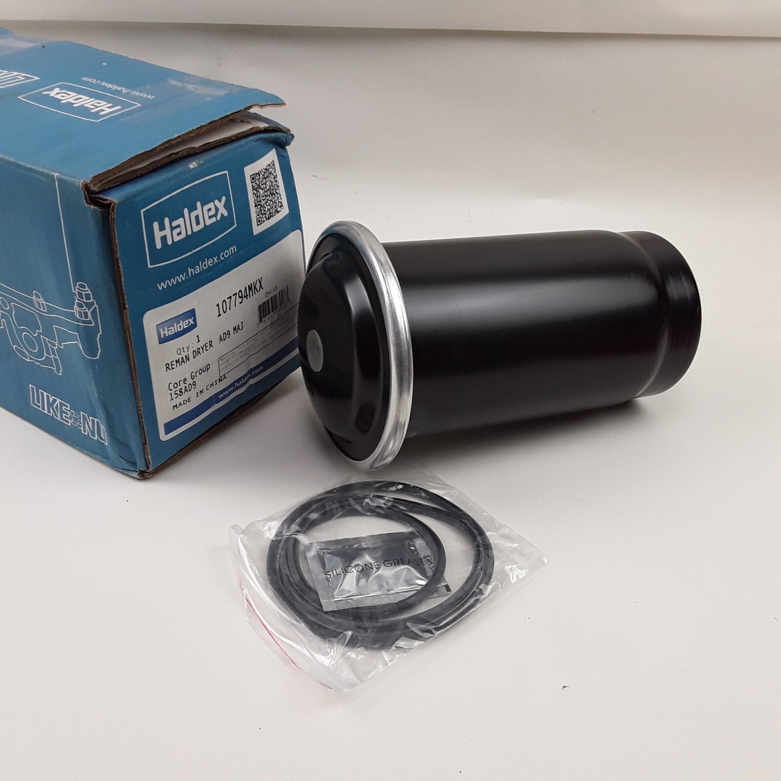 Haldex 107794MKX Air Brake Dryer Reman AD9 MAJ For Heavy Duty Commercial Trucks