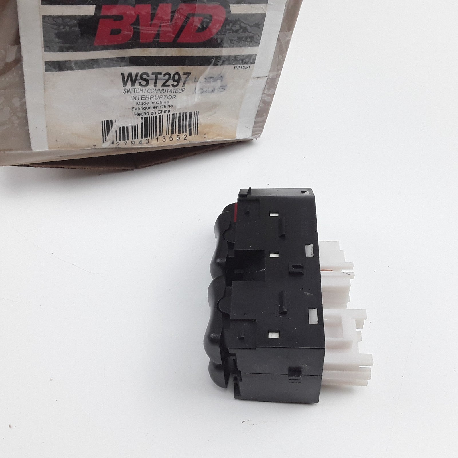 BWD WST297 Front Left Door Window Switch Fits Chevrolet Cavalier (2000-2005)