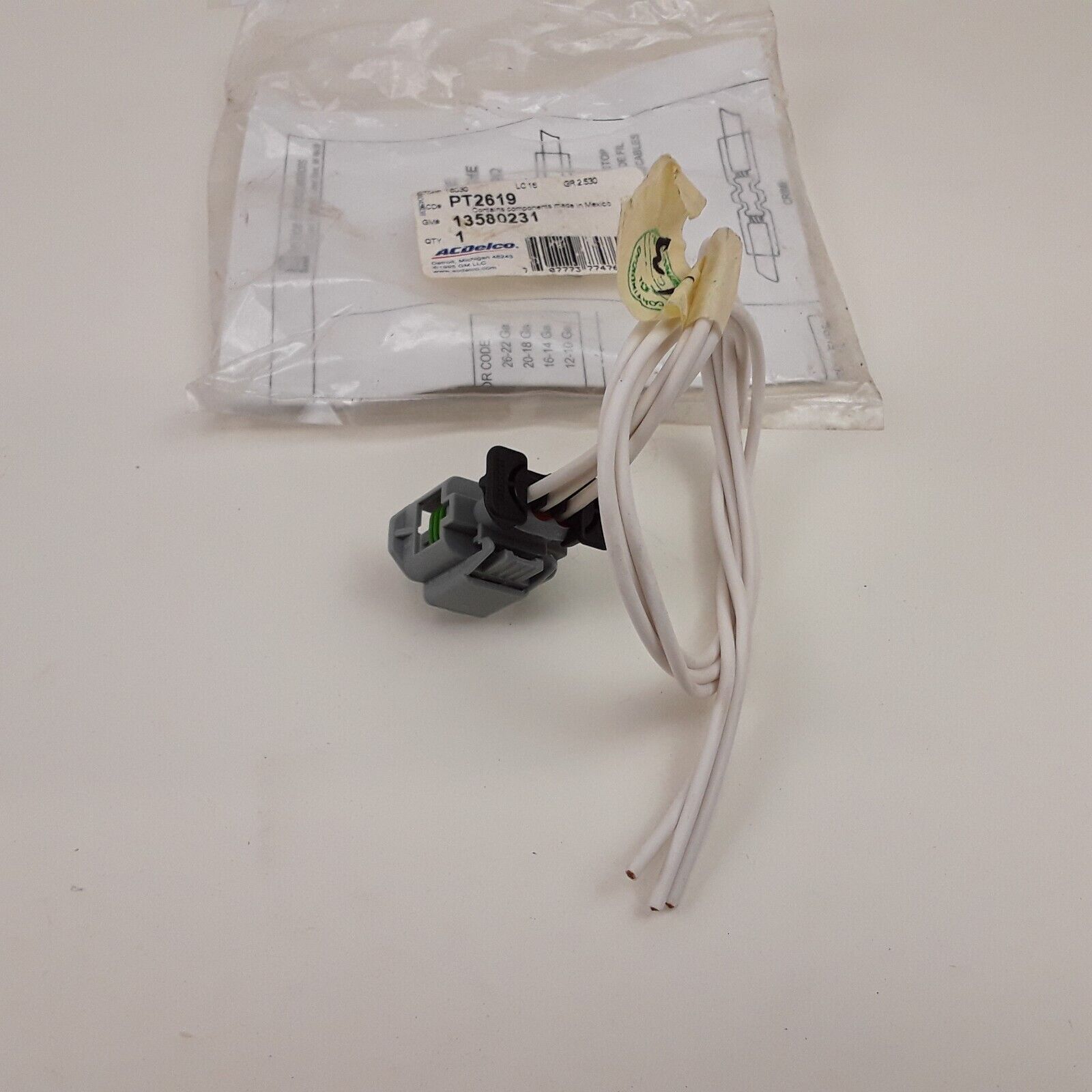 GM PT2619 Manifold Absolute Pressure Sensor Pigtail For GMC, Chevrolet, Cadillac