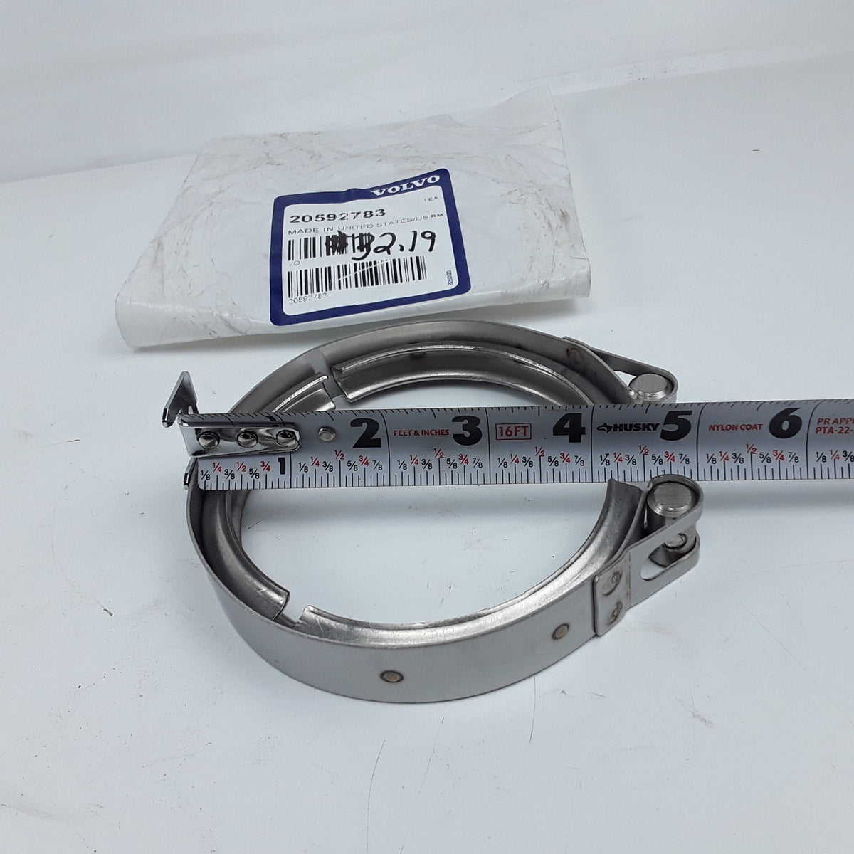 Exhaust Clamp Fits Volvo VNL VNM VHD WG WC Mack CTP GU7 CHU MRU LR CXU 1996-2022