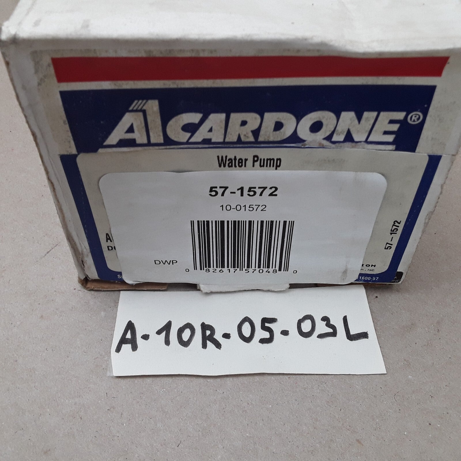 Cardone 57-1572 Engine Water Pump Fits Nissan Sentra 2000 2001 2002 2003-2006