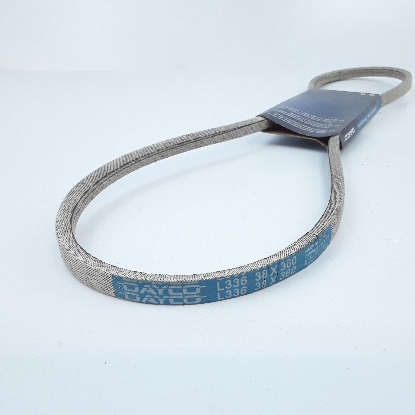 Dayco L338 Accessory Power V-Belt 11 mm Width, 965.20 mm Outside Circumference