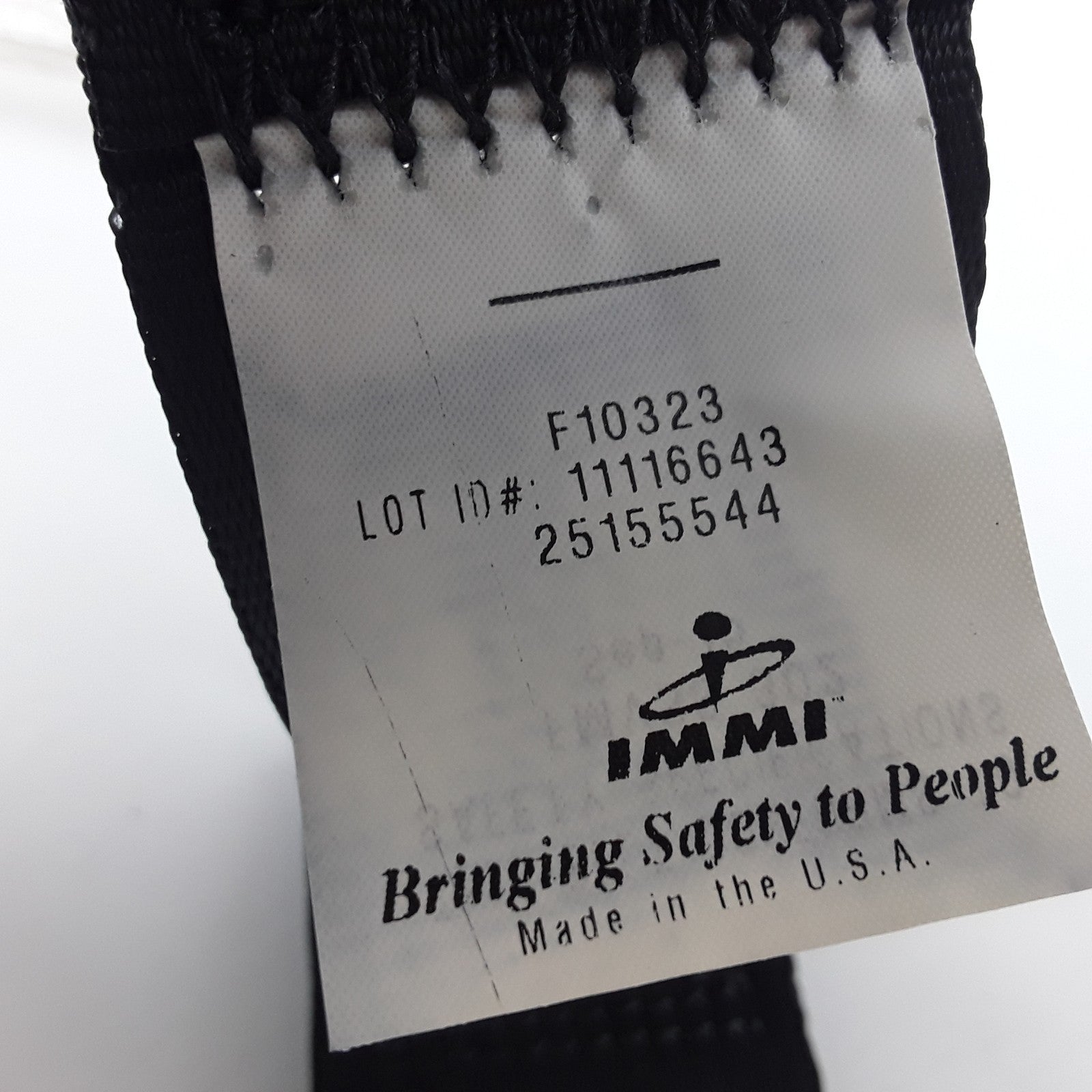Seat Safety Belt Kit Black 25155544 For Volvo CH, CL, CX, and GU Models