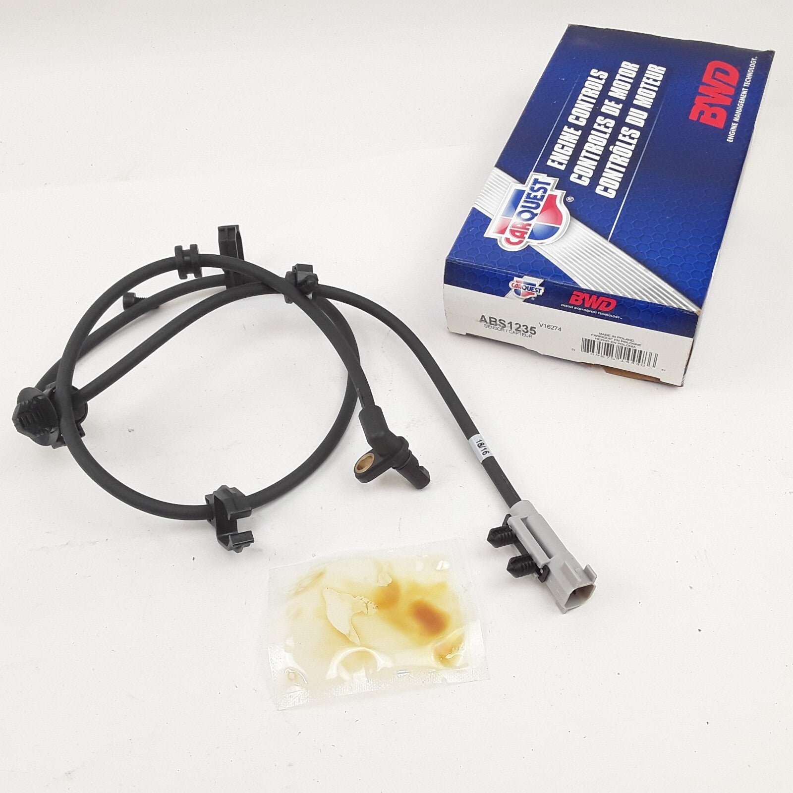 BWD ABS1235 ABS Speed Sensor Rear LH / RH Fits Chrysler Pacifica 2004 2005 2006