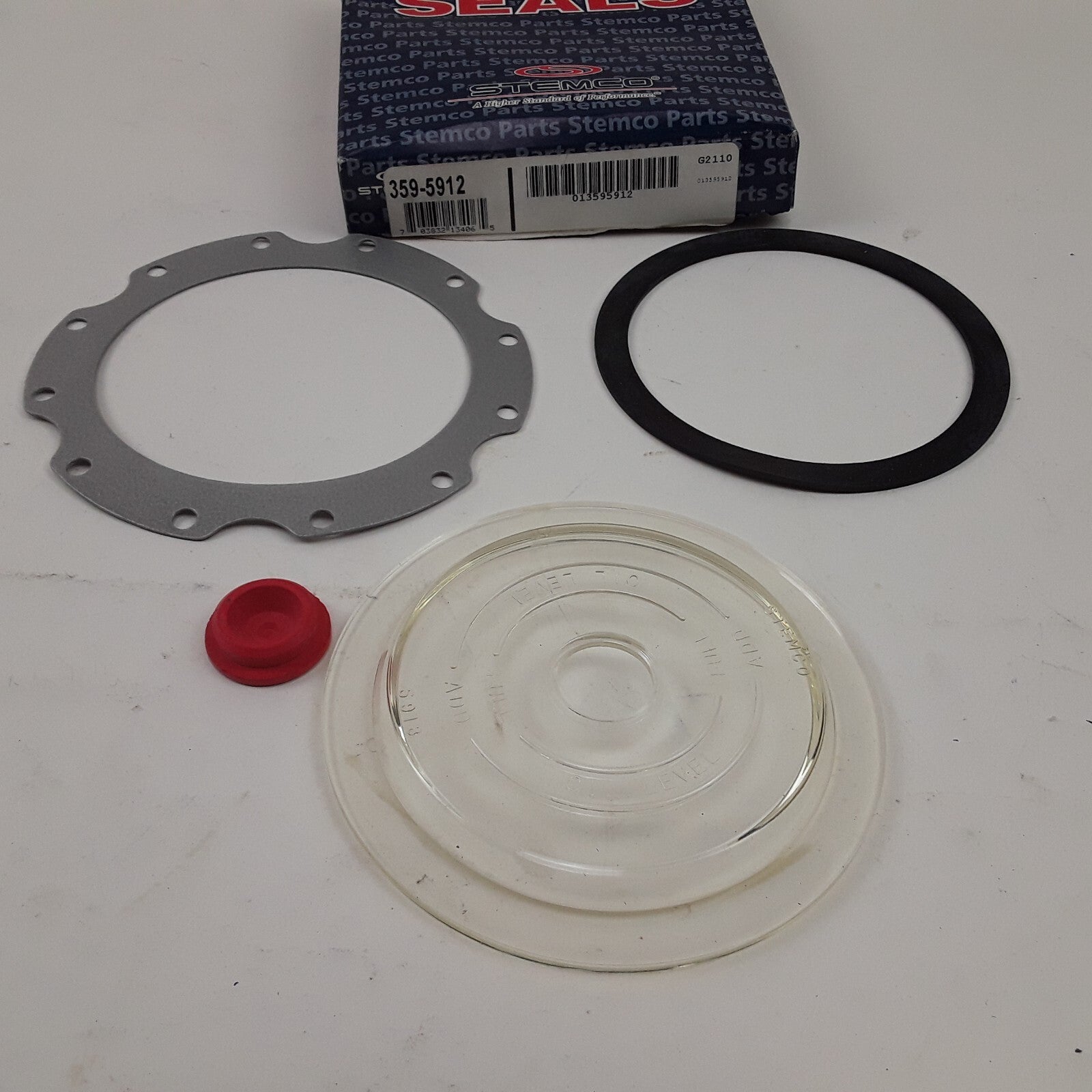 Stemco 359-5912 - Wheel Hub Cap Window Kit - Hub Cap Hubo Window For Car Truck