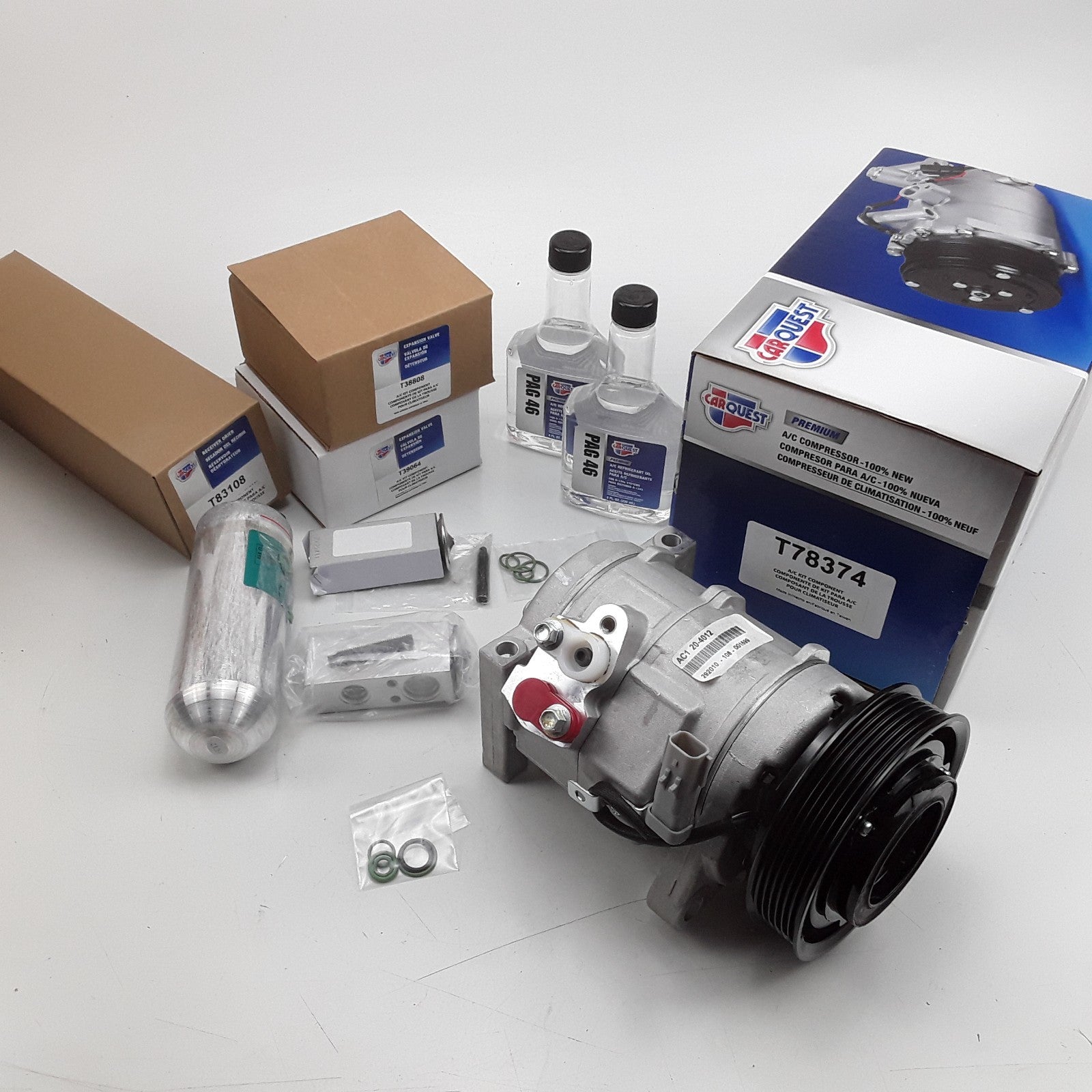 A/C Compressor Kit Assembly Fits Chrysler Town & Country Dodge Caravan 2001-2003