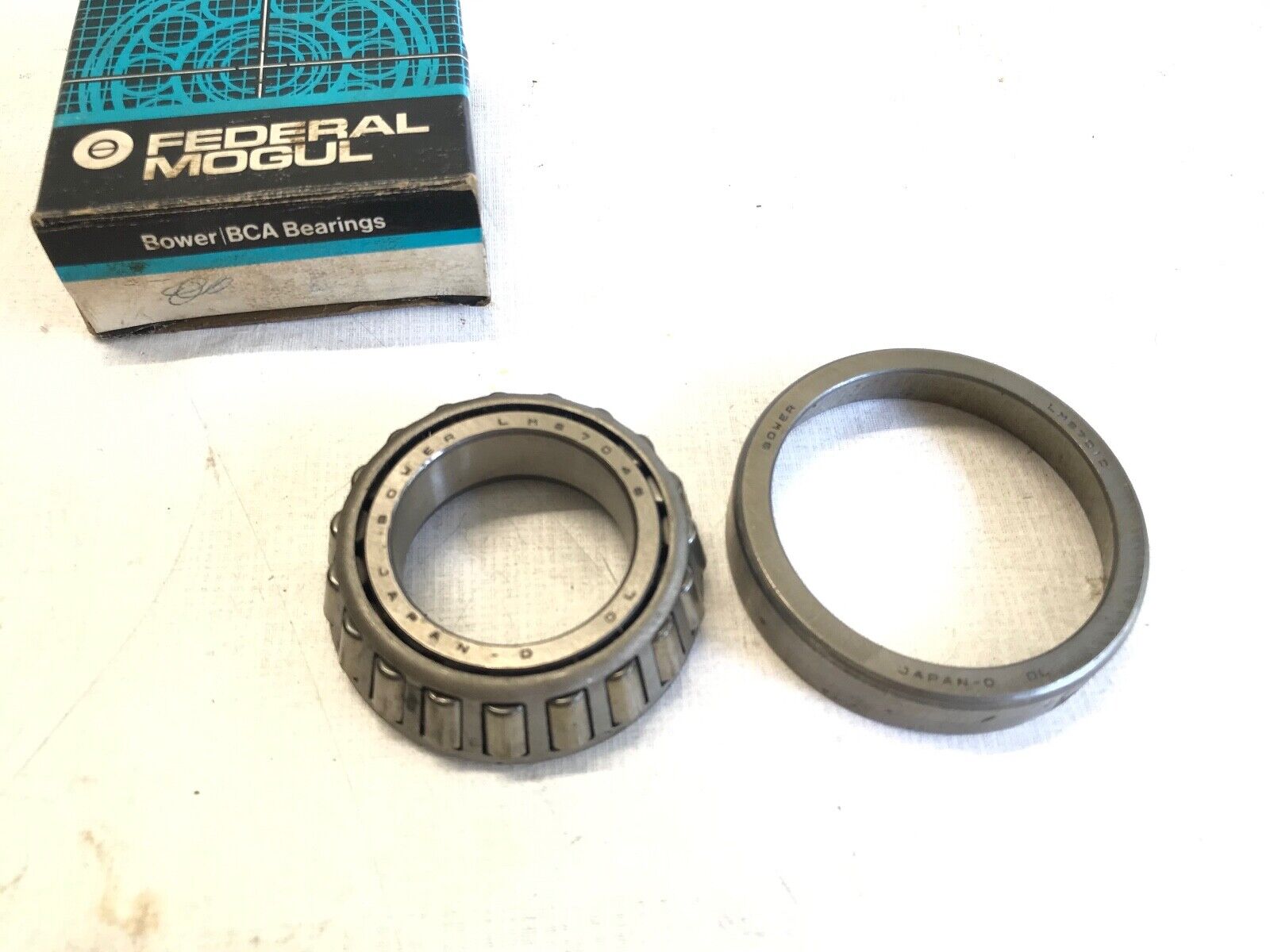 Front FEDERAL MOGUL BCA National LM67048 Tapered Roller Bearing LM 67048 - HotCarParts