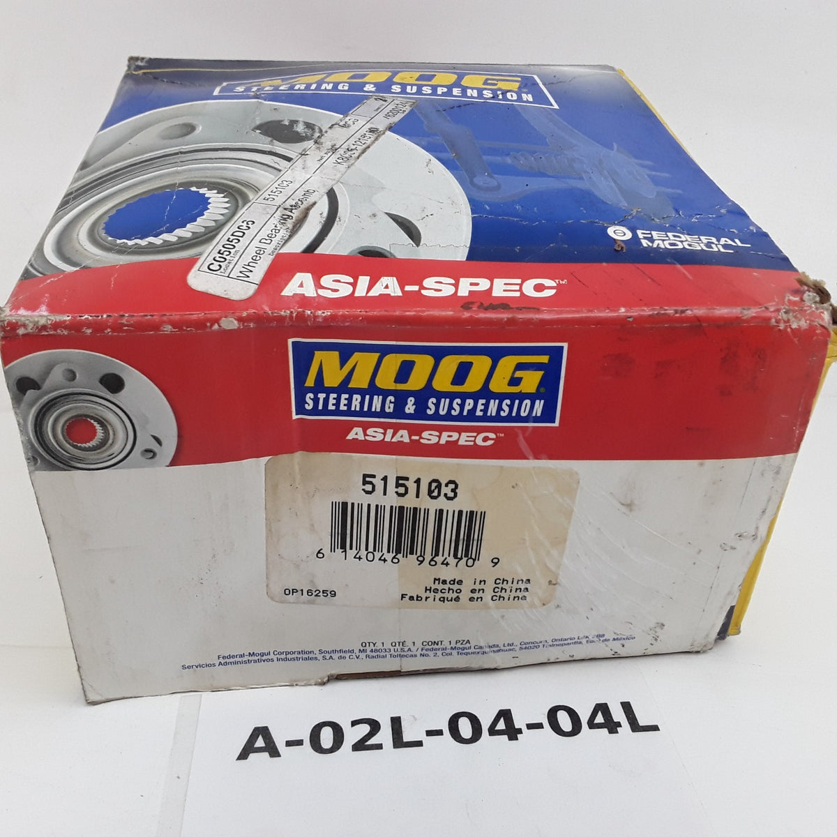 Front Wheel Bearing Fits Toyota Land Cruiser Lexus LX570 (2008-2011, 2013-2019)