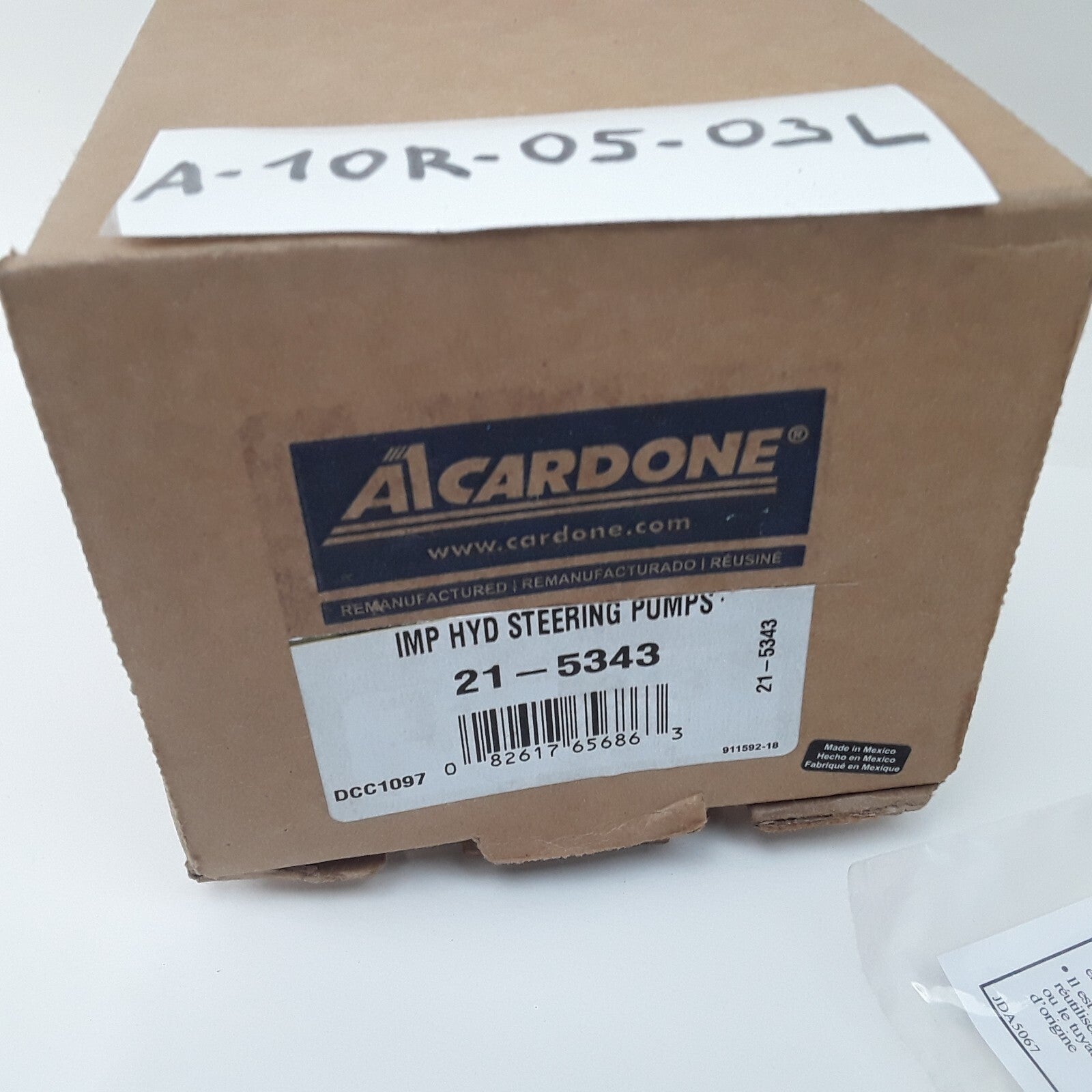 Cardone 21-5343 Power Steering Pump Aluminum For Chrysler Pacifica 2004-2006