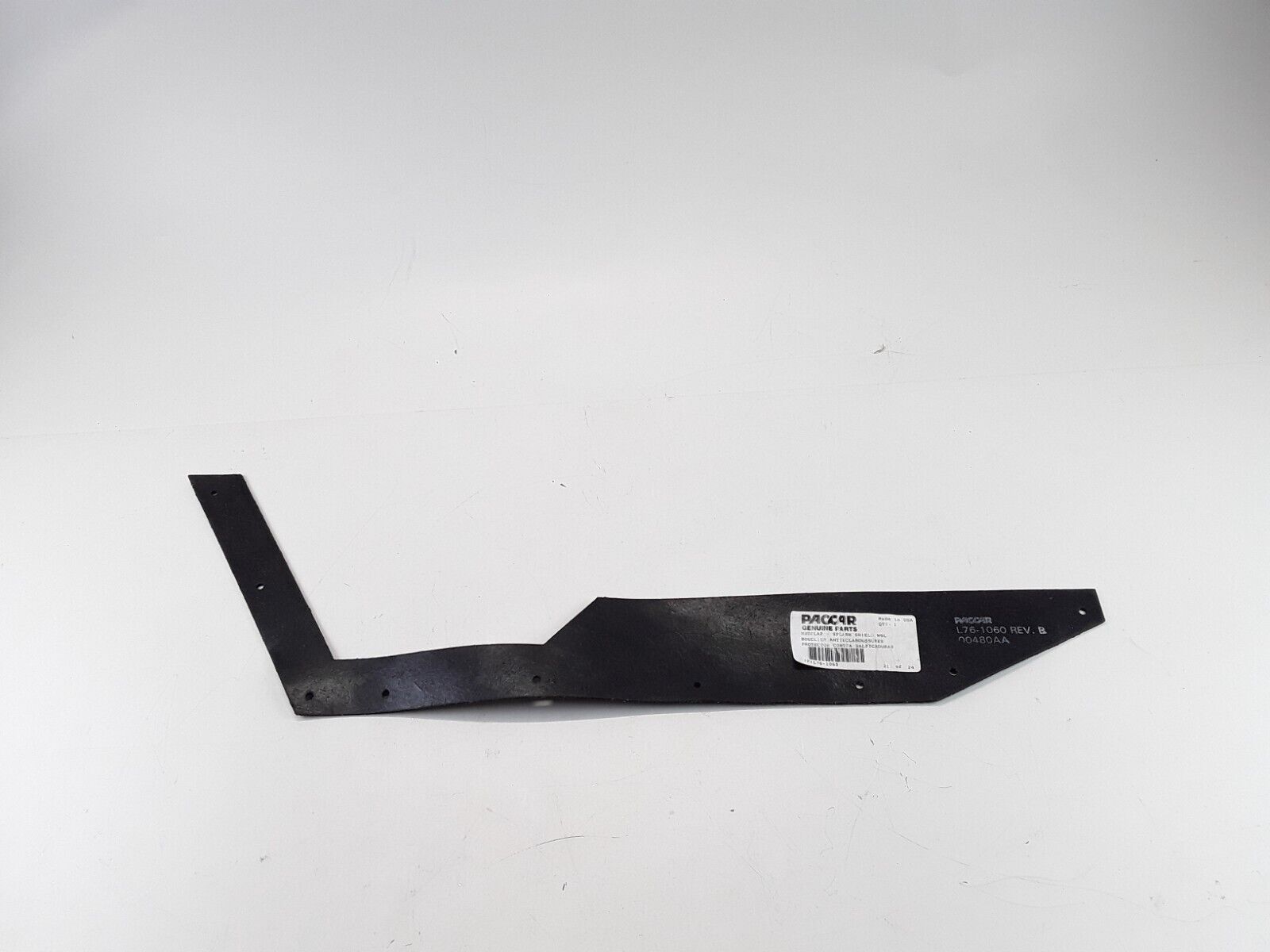 For Kenworth Mudflap Hood Splash Shield Paccar L76-1051 old p/n L76-1060 - HotCarParts