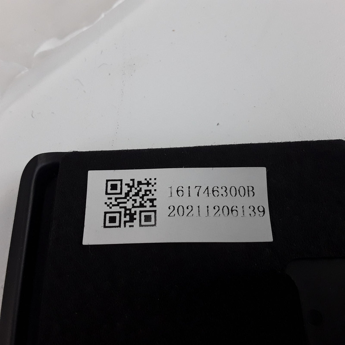 Model S 2021-2025 Rear Trunk Latch Striker Cover 1617463-00-B Genuine OEM