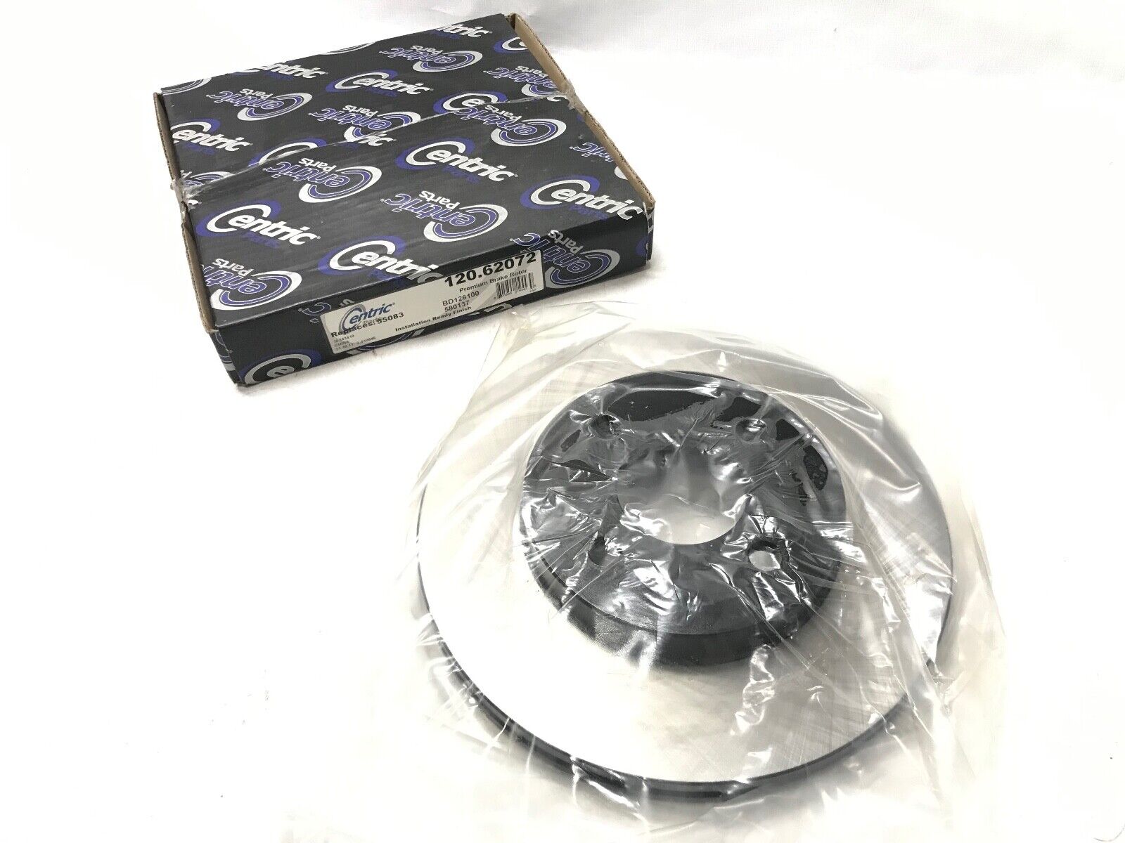 Disc Brake Rotor-Rear Drum Front Centric 120.62072 Chevrolet Pontiac Saturn - HotCarParts