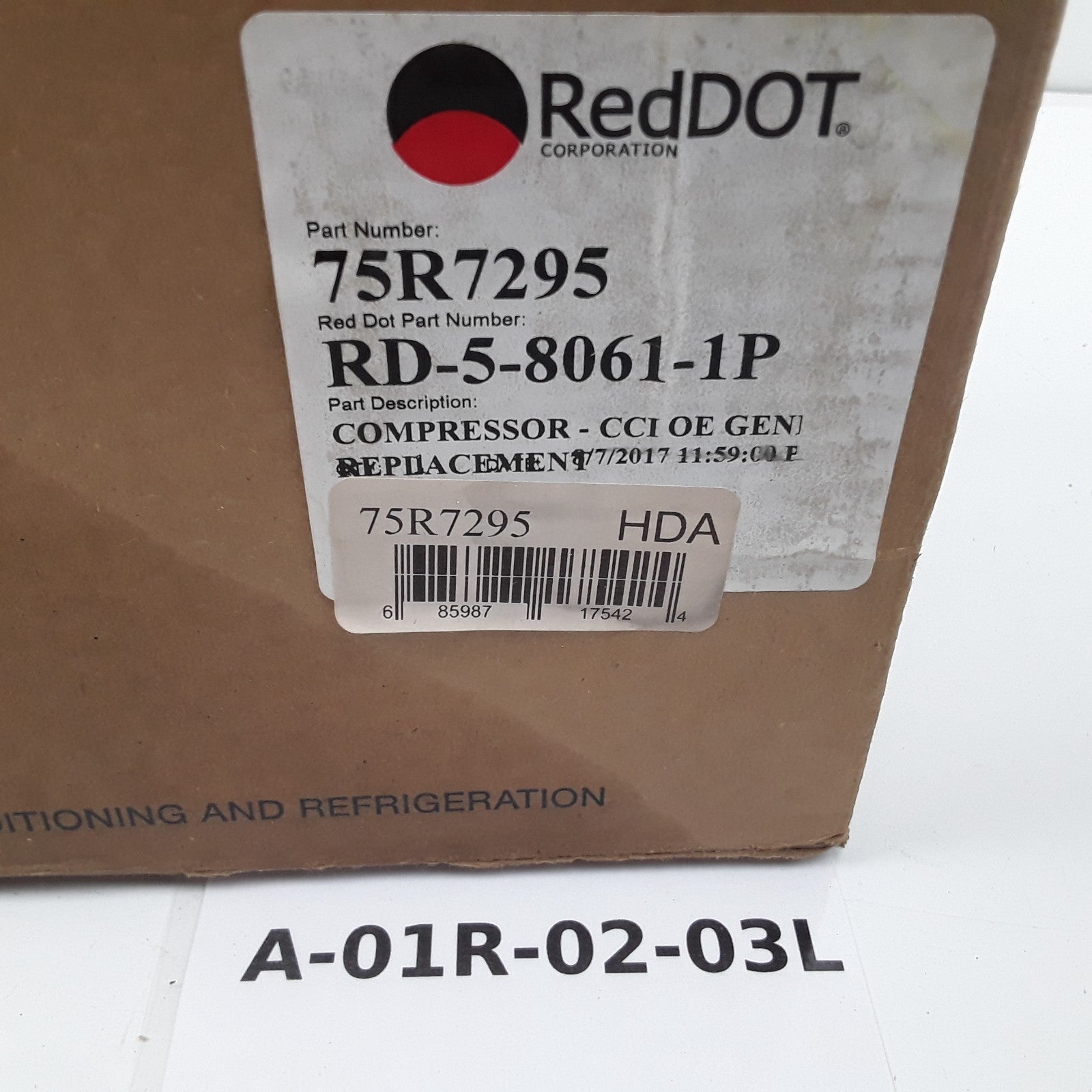 Red Dot 75R7295 Compressor For Lincoln Ford International Freightliner 1969-2003