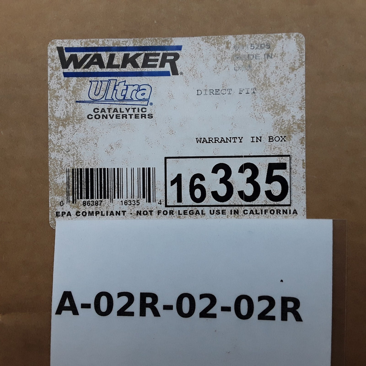 Walker 16335 Catalytic Converter Fits Mazda 6 (2003 2004 2005 2006 2007 2008)