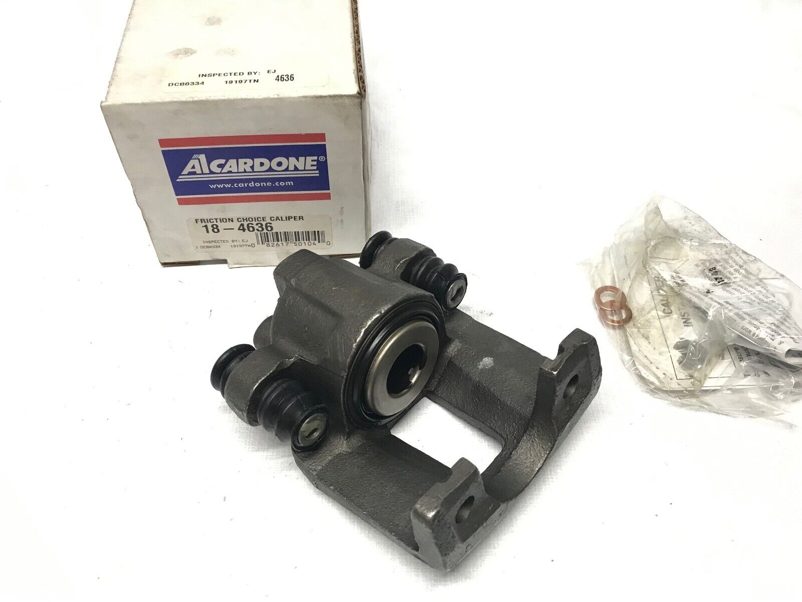 Disc Brake Caliper-Police Interceptor Rear-Left/Right Cardone 18-4636 Free Shipp - HotCarParts