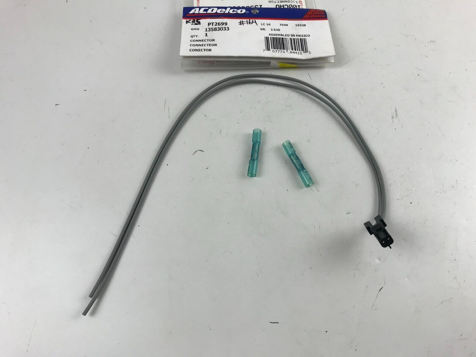 Speaker Connector-Radio Conn ACDelco GM Original Equipment PT2699 13583033 FAST - HotCarParts