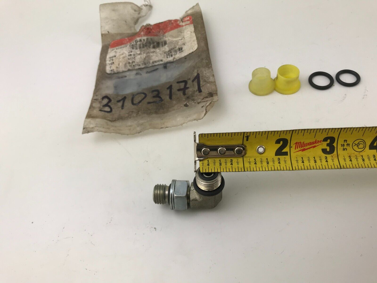GENUINE OEM Cummins ELBOW MALE UNION 3103171 FAST SHIPPING - HotCarParts