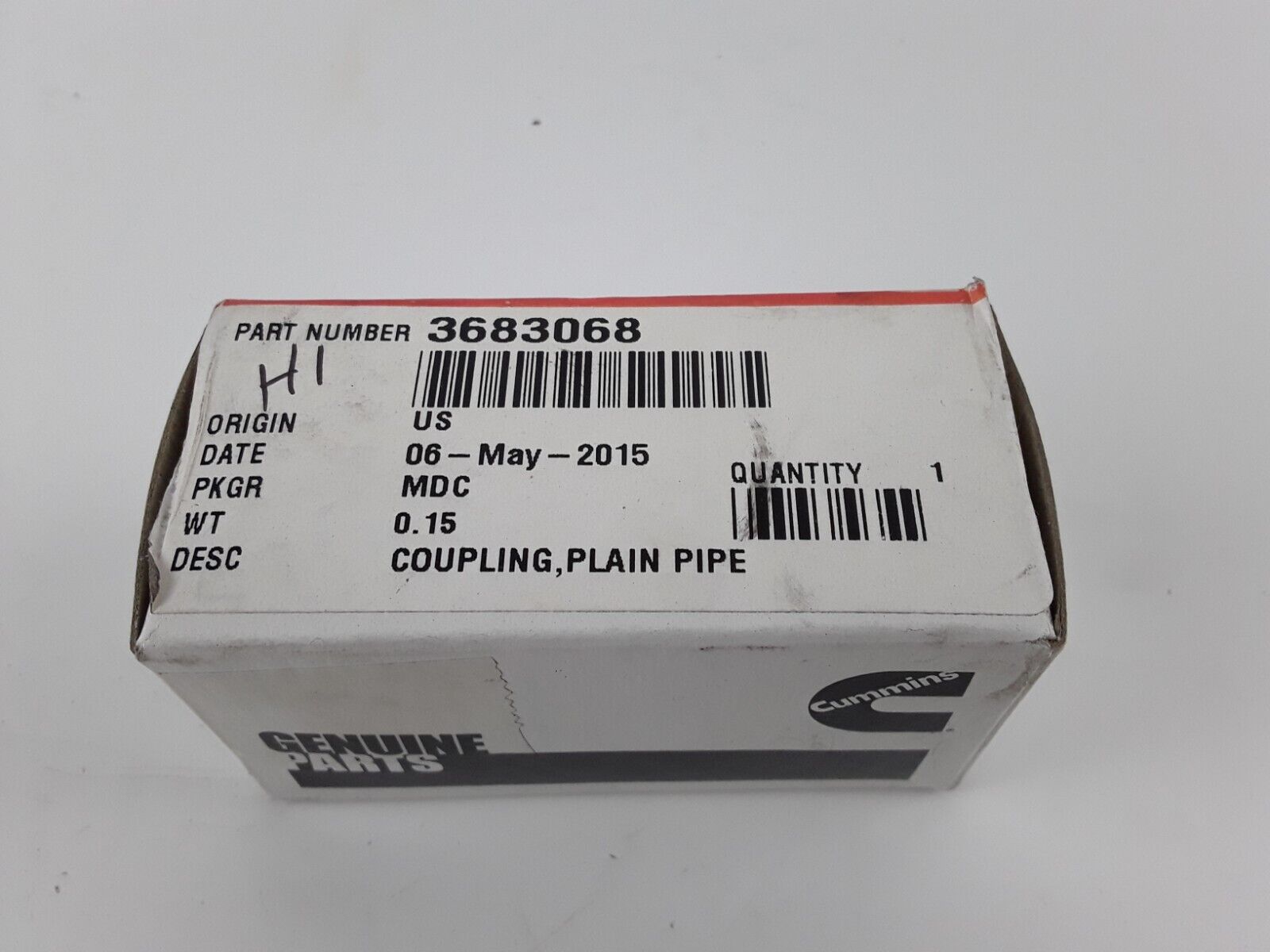 OEM Cummins 3682808 Plain Pipe Coupling 15L ISX QSX p/n 3683068 3682544 3682810 - HotCarParts