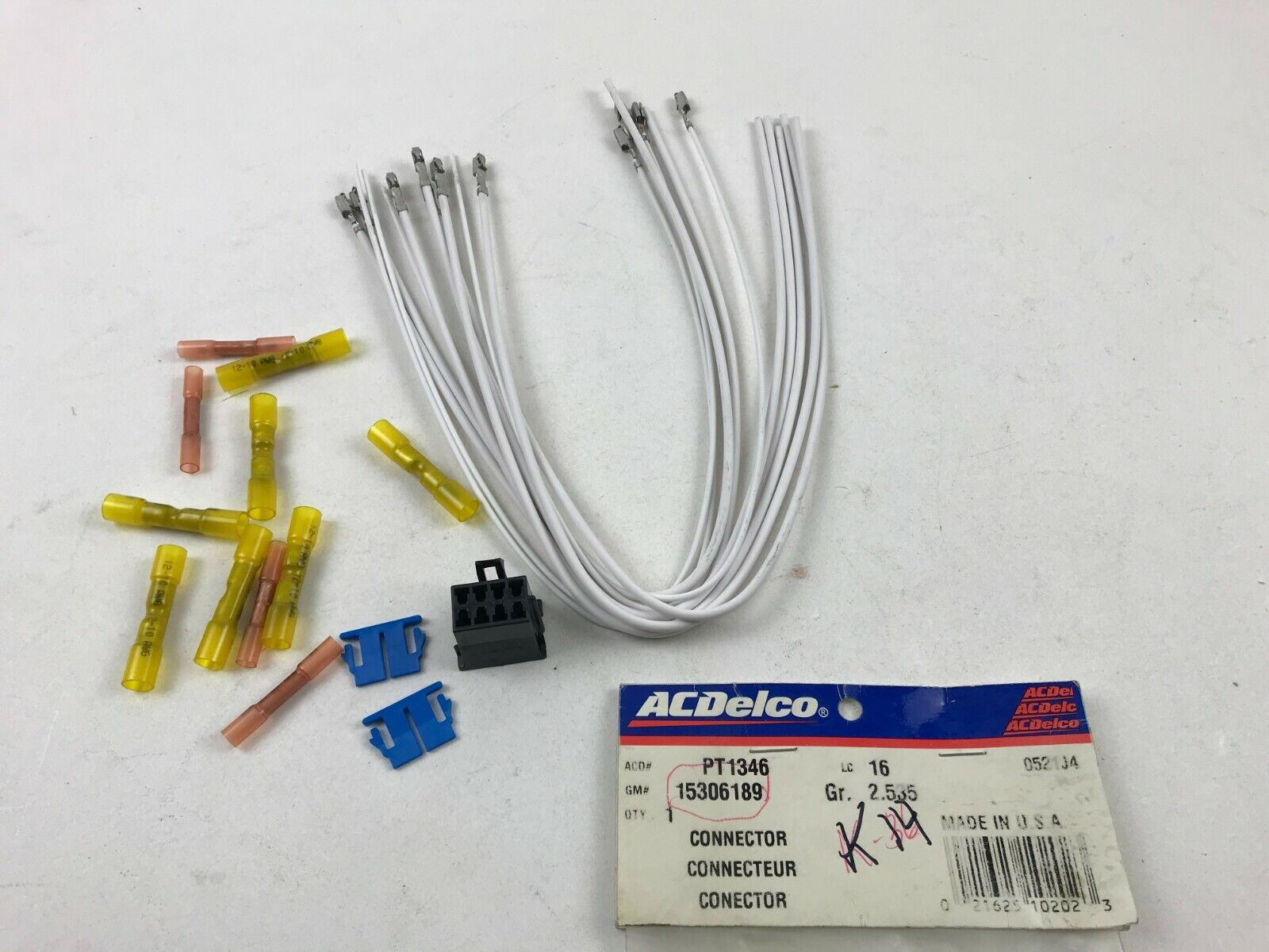 Cross Body Wiring Harness Connector-Switch-Door Lock Conn PT1346 15306189 - HotCarParts