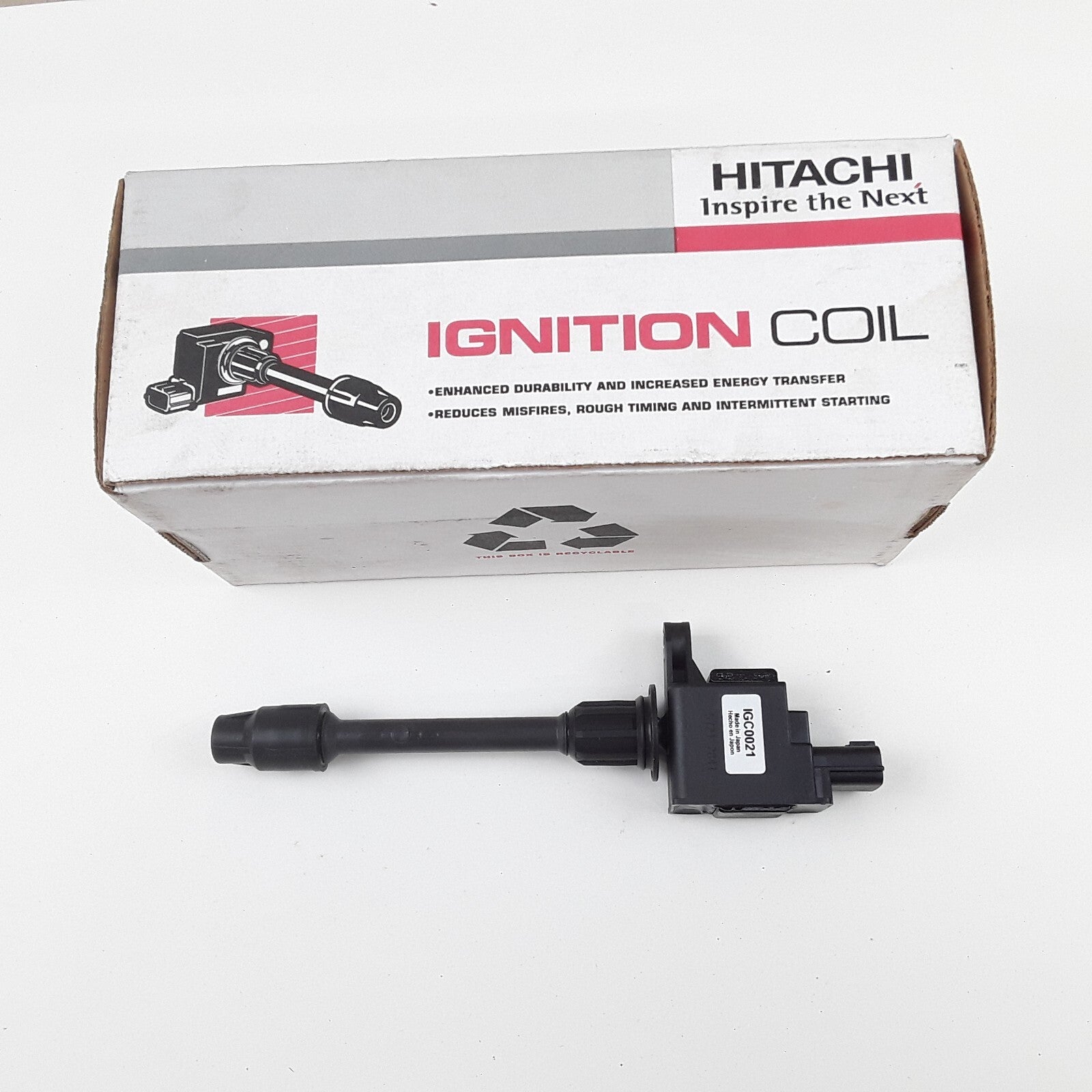 Hitachi IGC0021 - Right Ignition Coil Fits INFINITI I30 Nissan Maxima 2000
