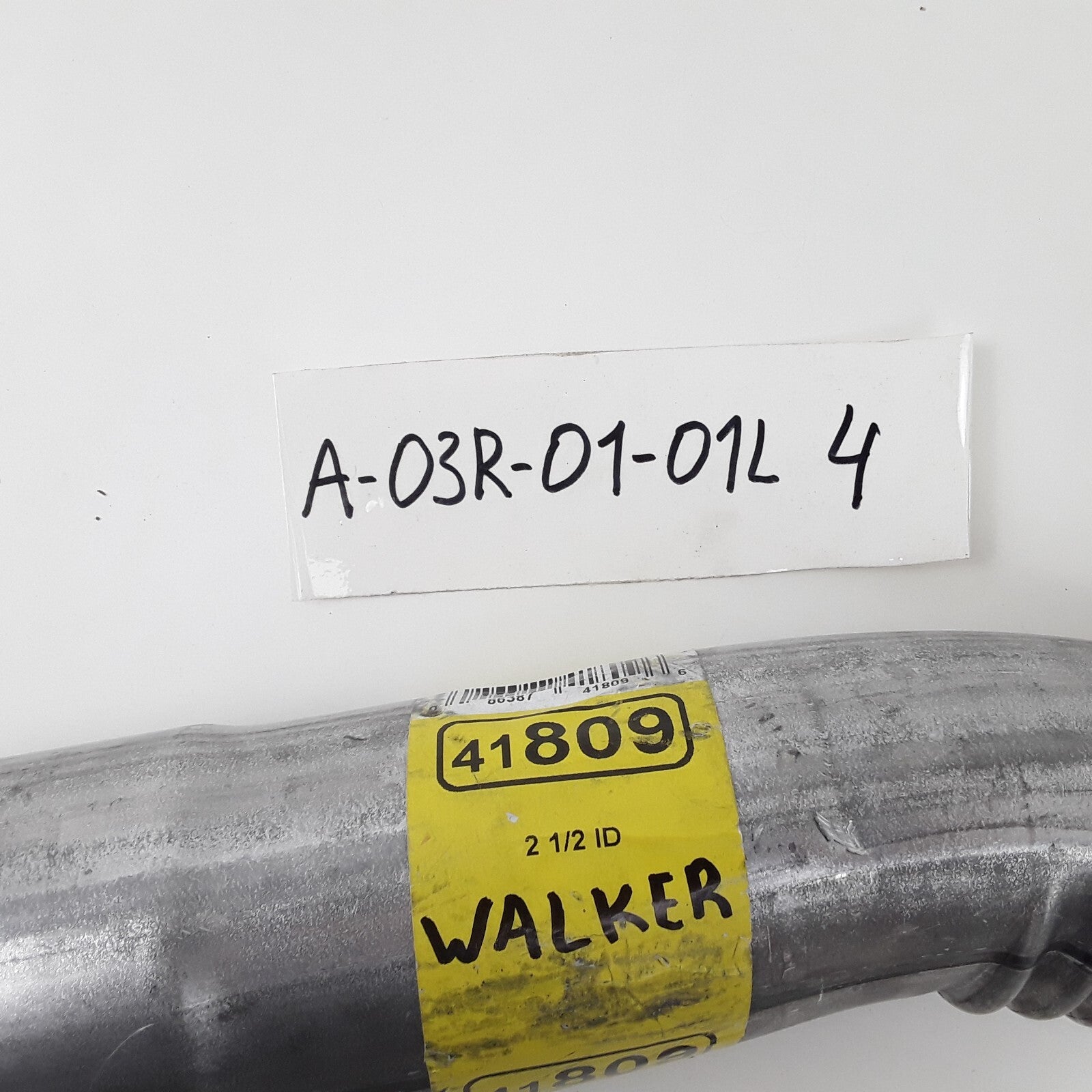 Walker 41809 Exhaust Heavy Duty Intermediate Pipe Spout 2 1/2" Length 12"