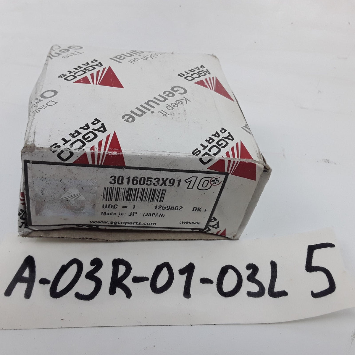 AGCO 3016053X91 Tapered Roller Bearing Fits Massey Ferguson 5465 5460 5475 5470