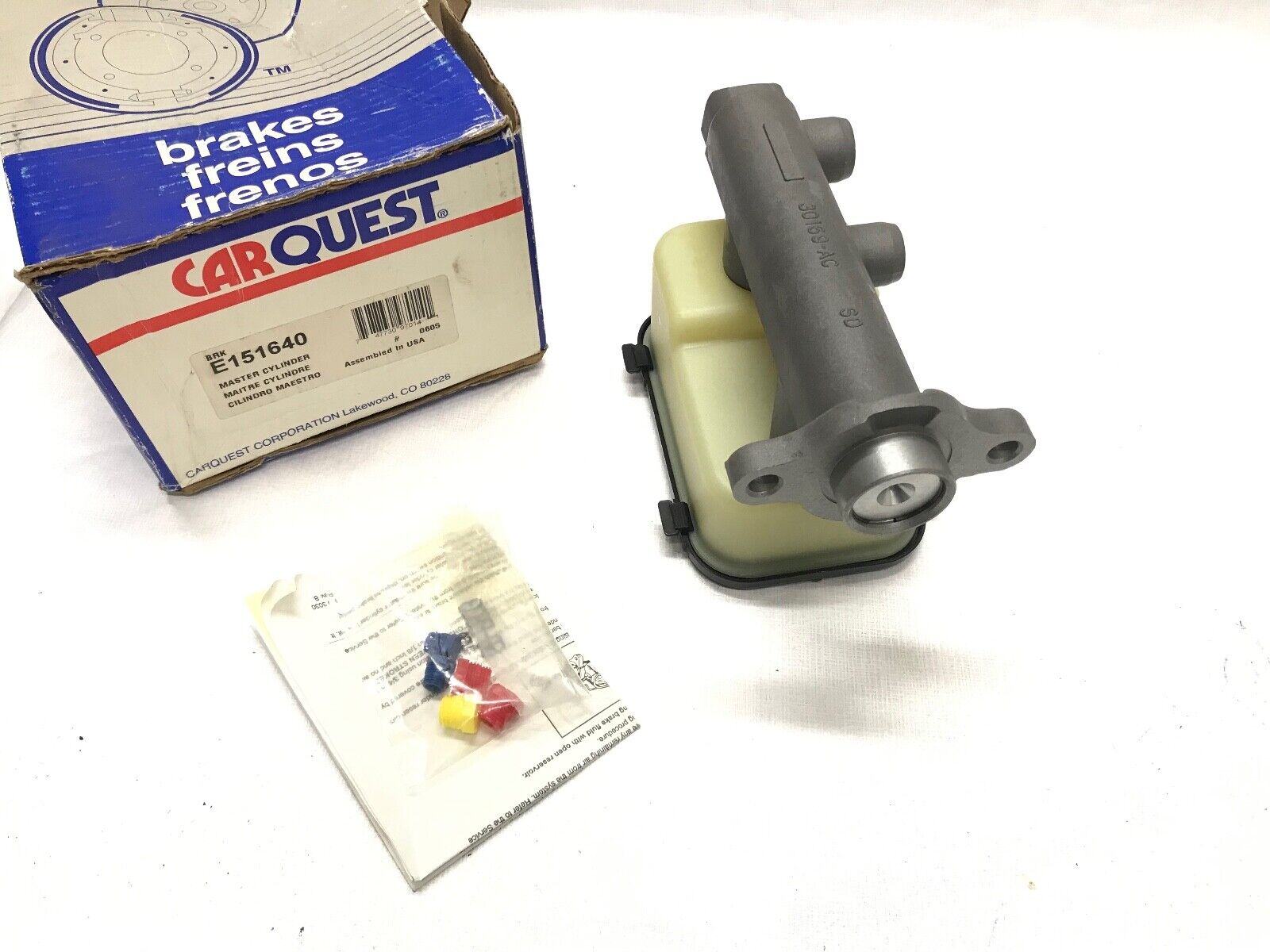 Brake Master Cylinder - E151640 / Cardone 10-2757 Fast Free Shipping - HotCarParts