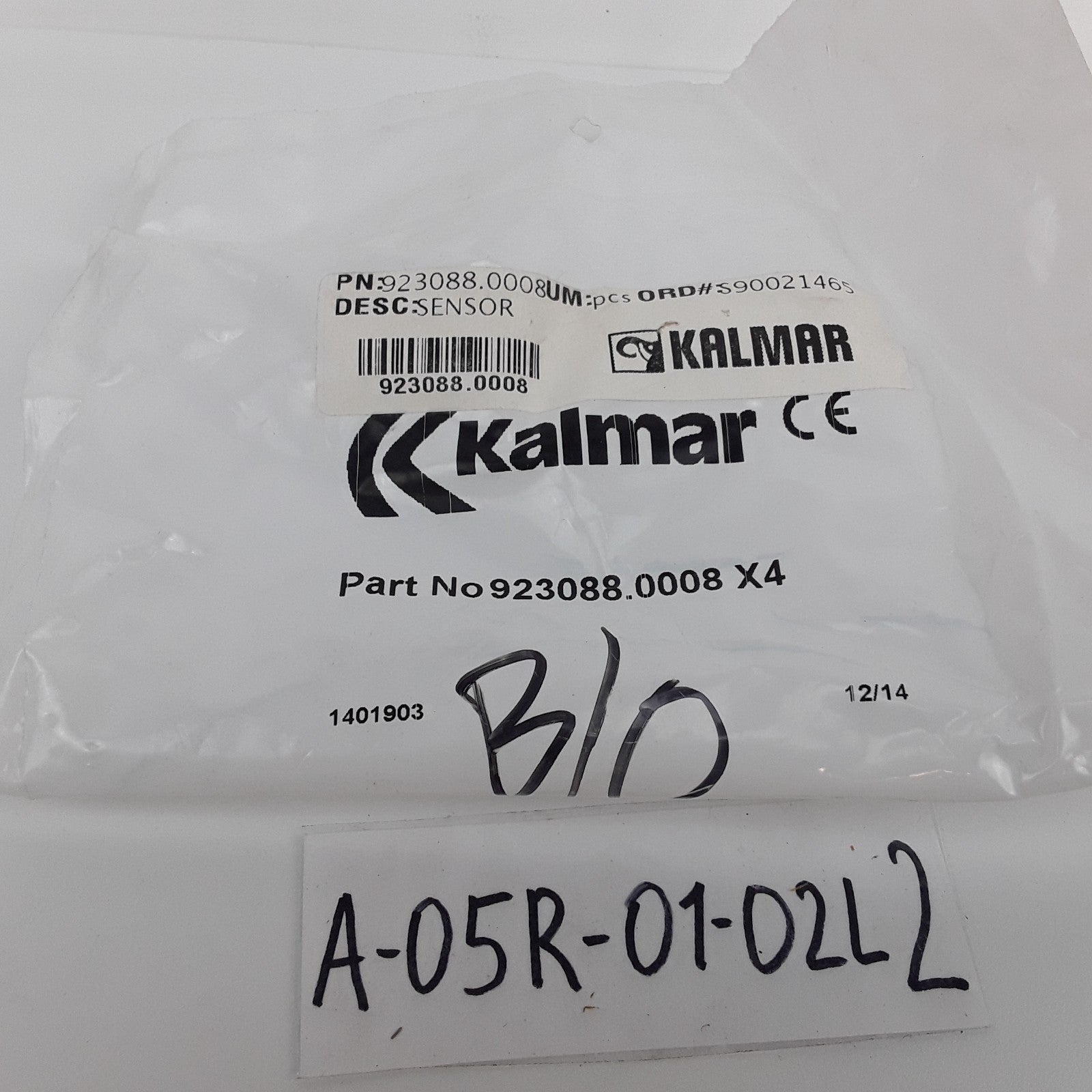 Kalmar 923088.008 Position Control Valve Sensor For Reach Stackers Forklifts