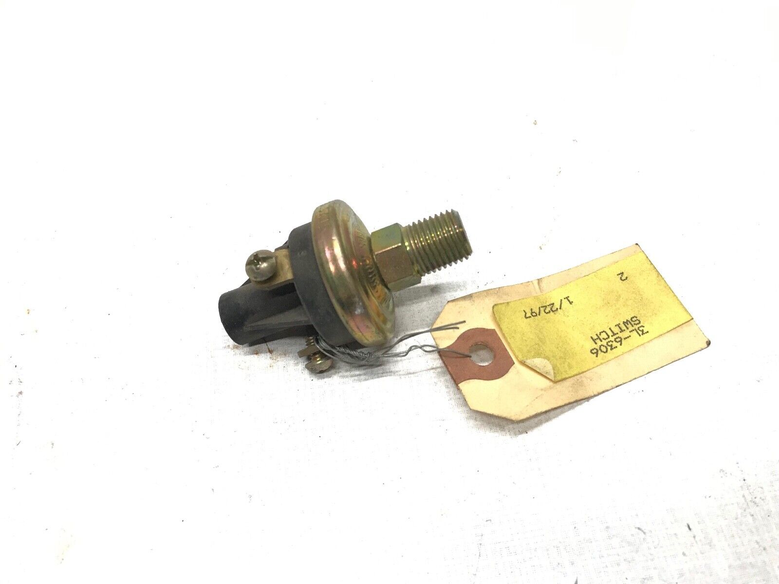 For CAT for Caterpillar 3L-6306 OEM 6V 15A Screw On Oil Pressure Switch 3L6306 - HotCarParts