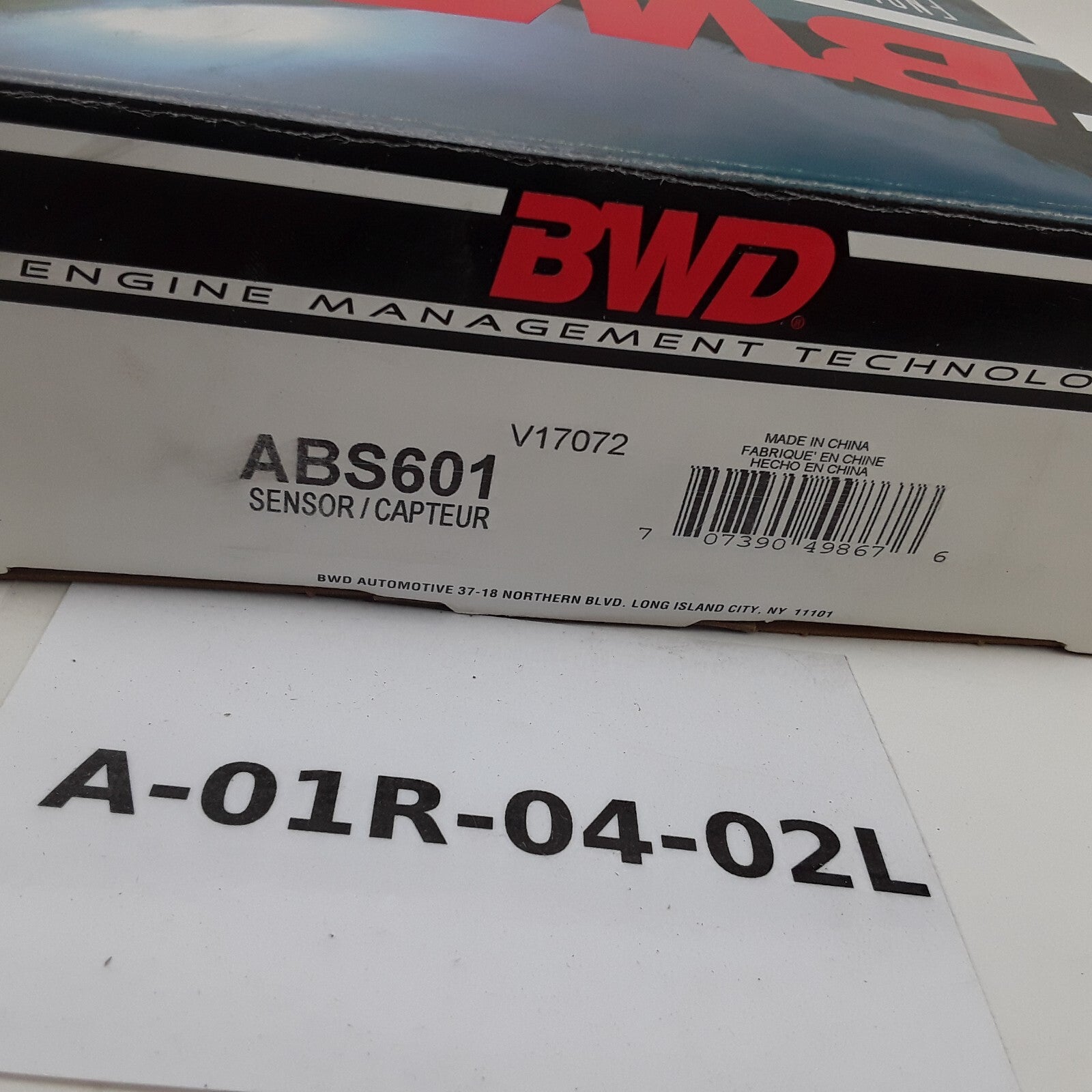 BWD ABS601 ABS Wheel Speed Sensor Fits Chevrolet Colorado GMC Canyon (2004-2008)