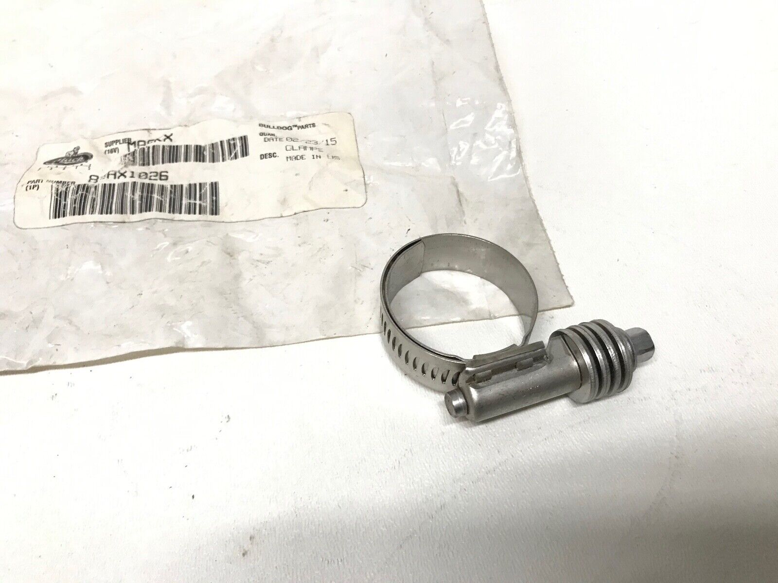 GENUINE MACK HOSE CLAMP 83AX1026 (MIN 0.81"/MAX 1.5") EXHAUST MANIFOLD 25099499 - HotCarParts