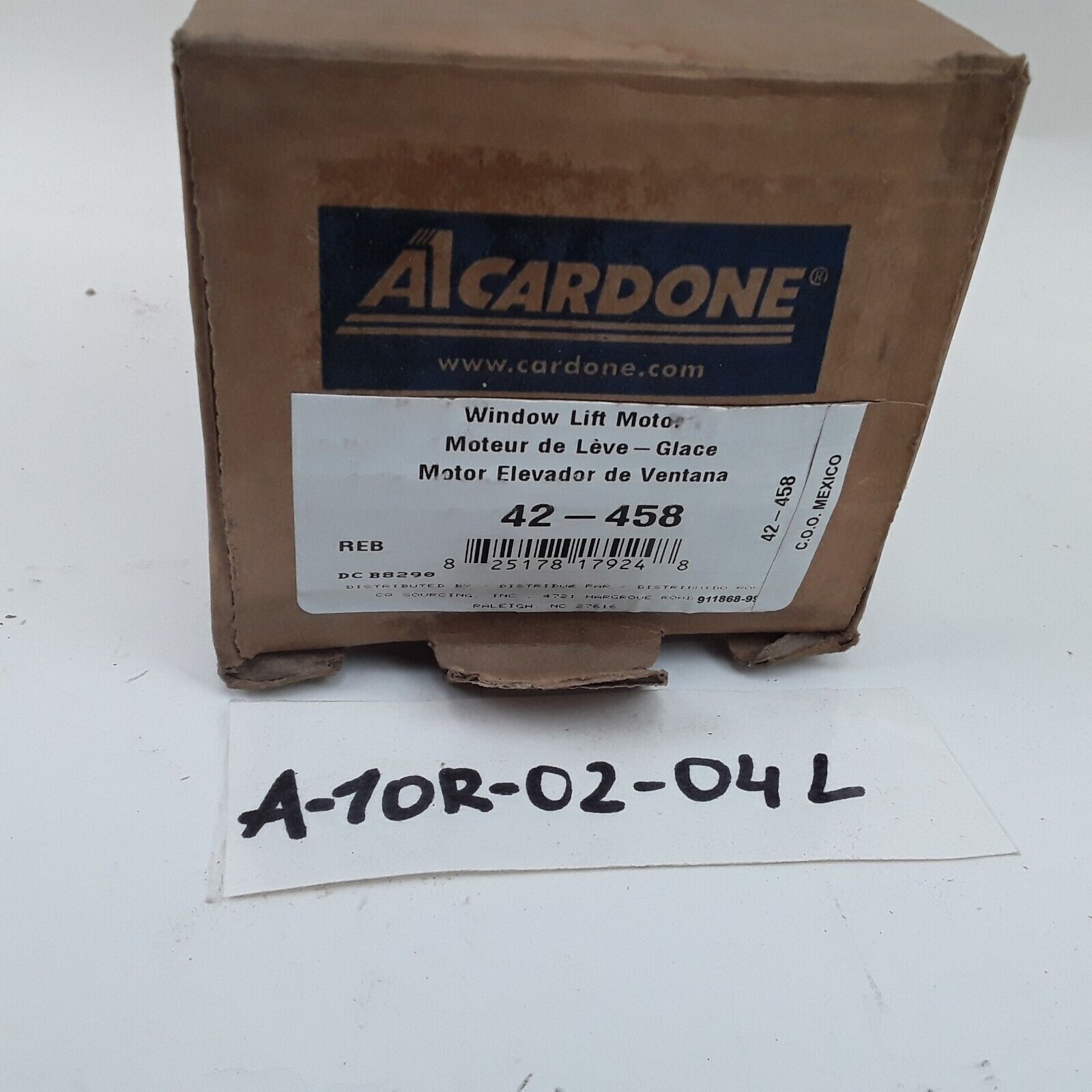 Cardone 42-458 Power Window Motor-Crew Cab Pickup Reman For Dodge Ram 2500 03-09