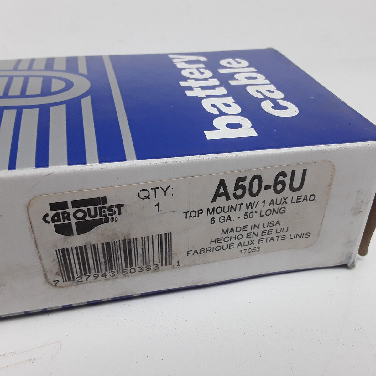 Top Mount Battery Cable Fits Jeep Plymouth Plymouth Ford Audi Dodge (1961-1994)