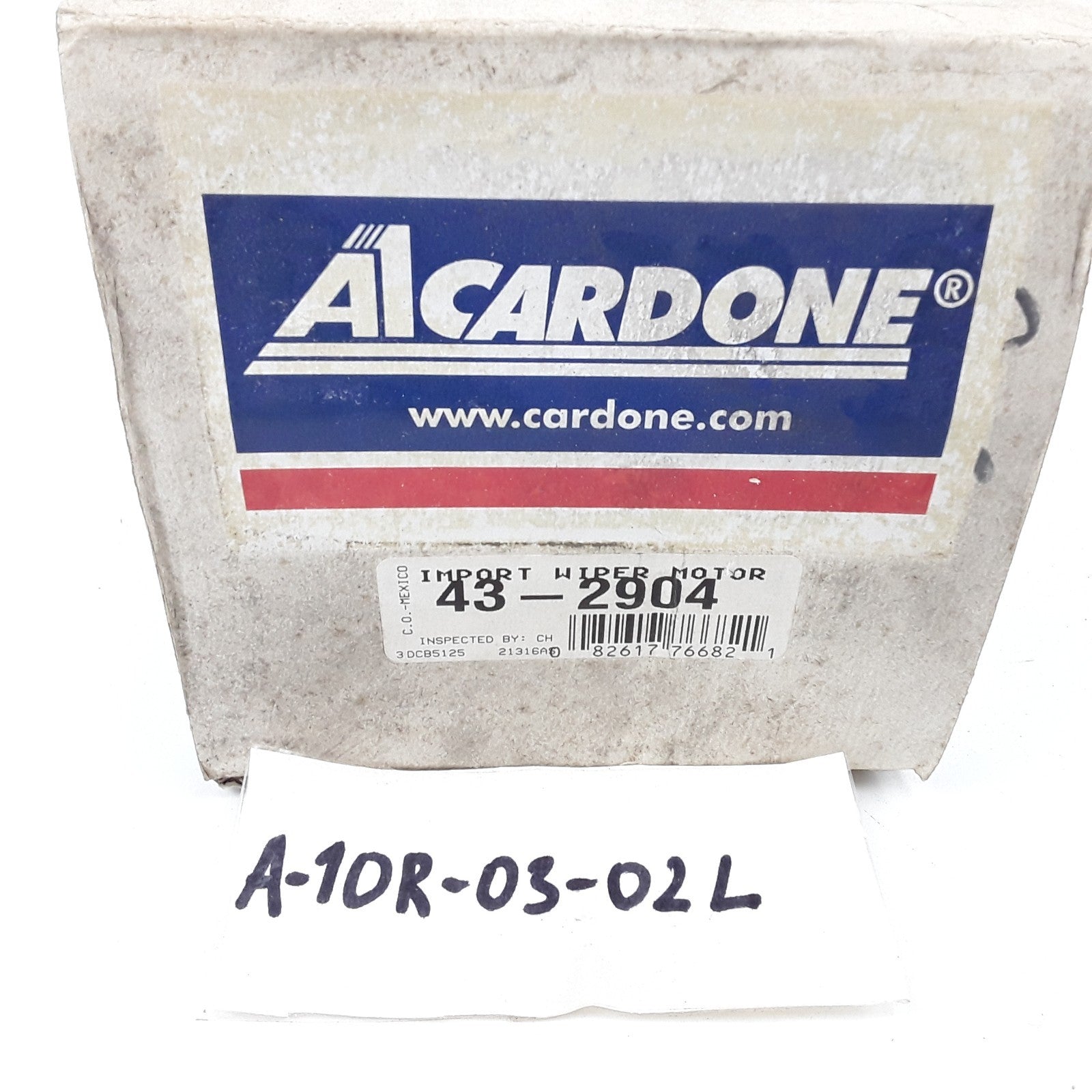 Cardone 43-2904 Front Windshield Wiper Motor Fits Saab 9-3 (2003 2004 2005)