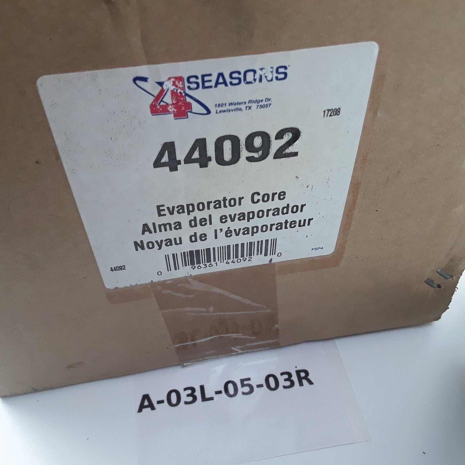 A/C Evaporator Core Fits Mercury Mountaineer Ford Explorer 2006 2007 2008