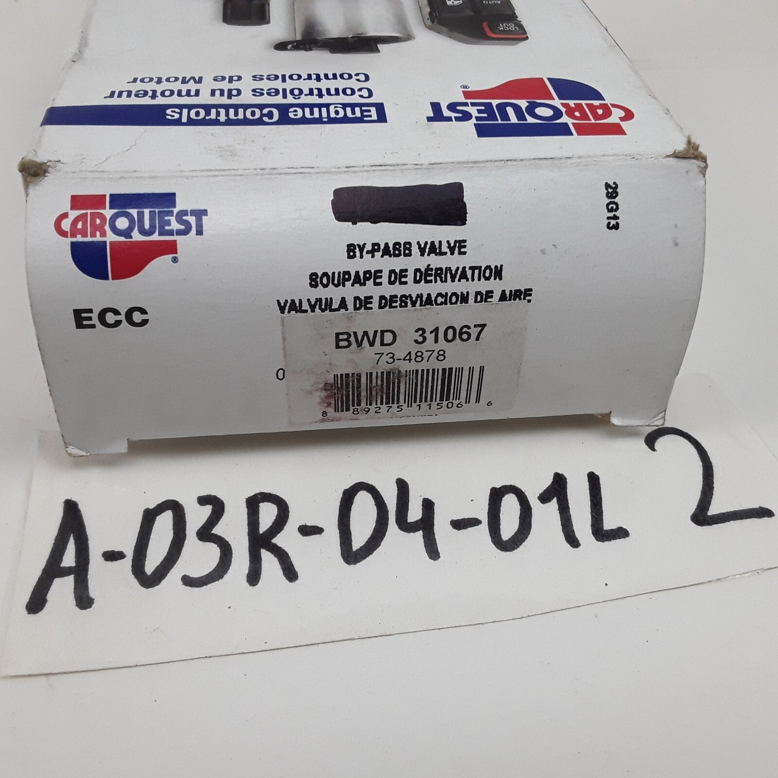 Fuel Injection Idle Air Control Valve Fits Ford Ranger 2003-08 Mazda B3000 01-08