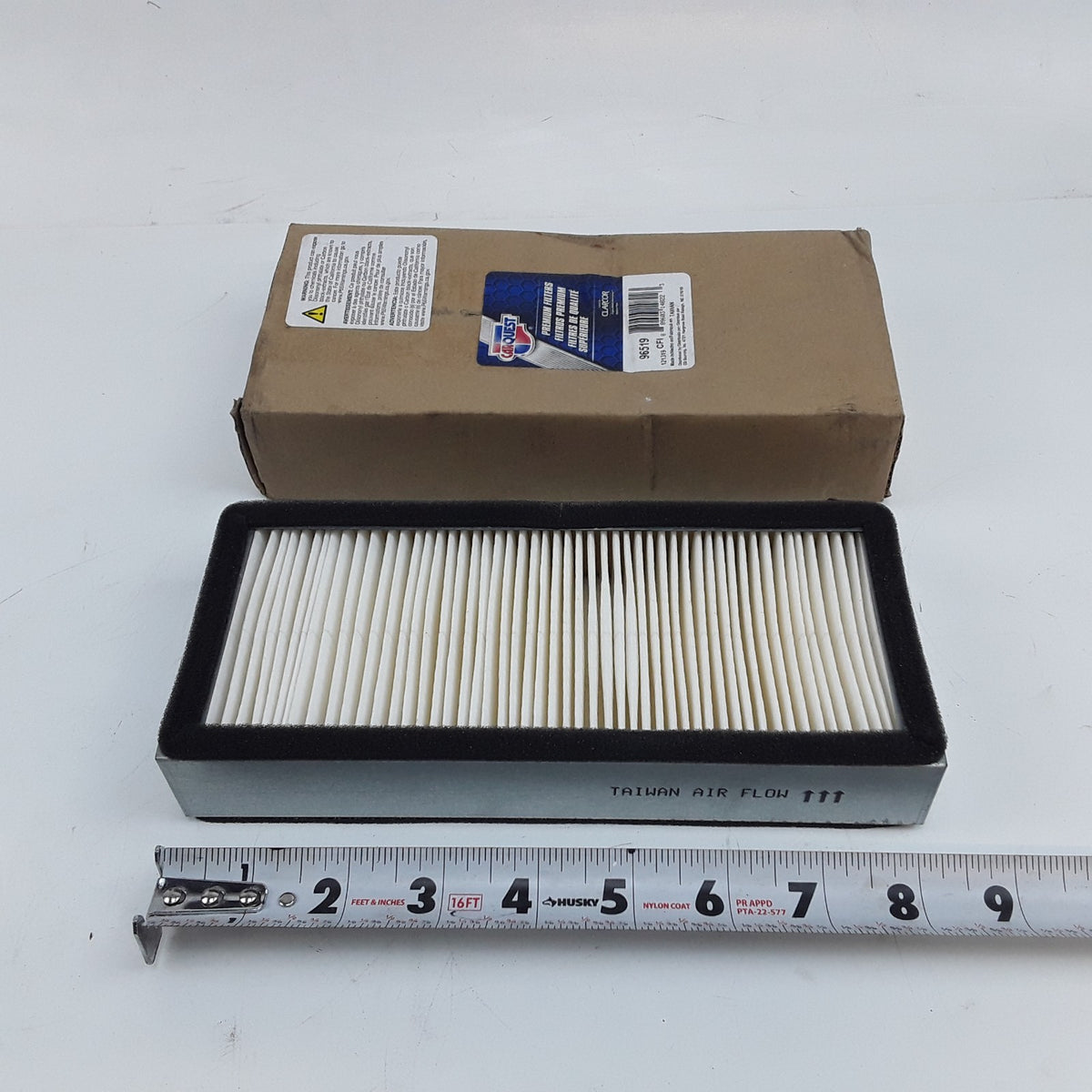 Carquest 96519 Cabin Air Panel Replaces 550211 34NN42 PA5738 WP10211 SC90218