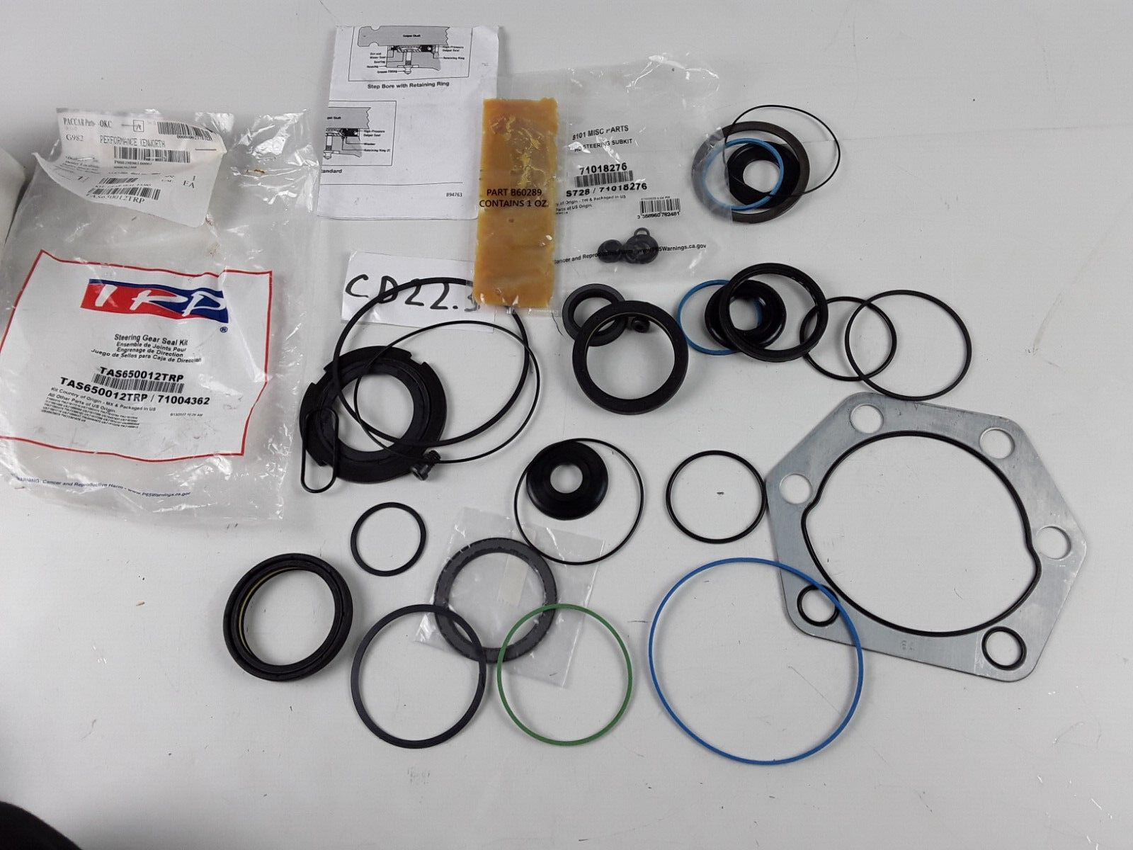 Trp TAS650012TRP Kit Steering Gear Seal Tas65 p/n RG65087X TAS65087R - HotCarParts