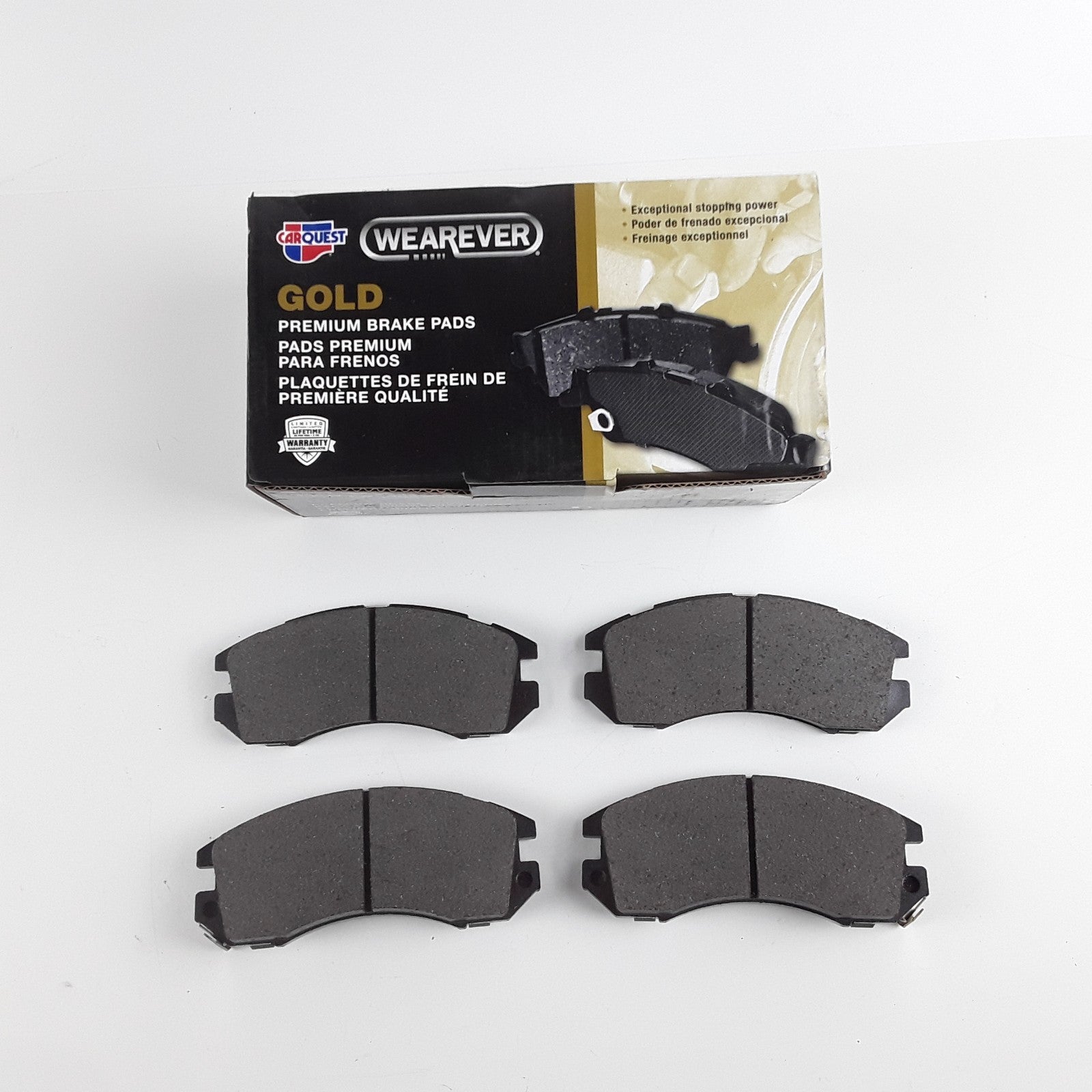 Front Disc Brake Pads Pad Set For Subaru Legacy Impreza 1990-1996