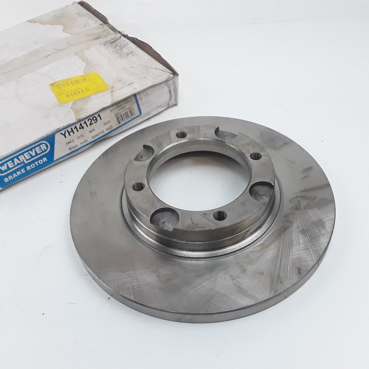 Wearever YH141291 Brake Disc Fits Dodge Plymouth Hyundai Mitsubishi (1979-1988)