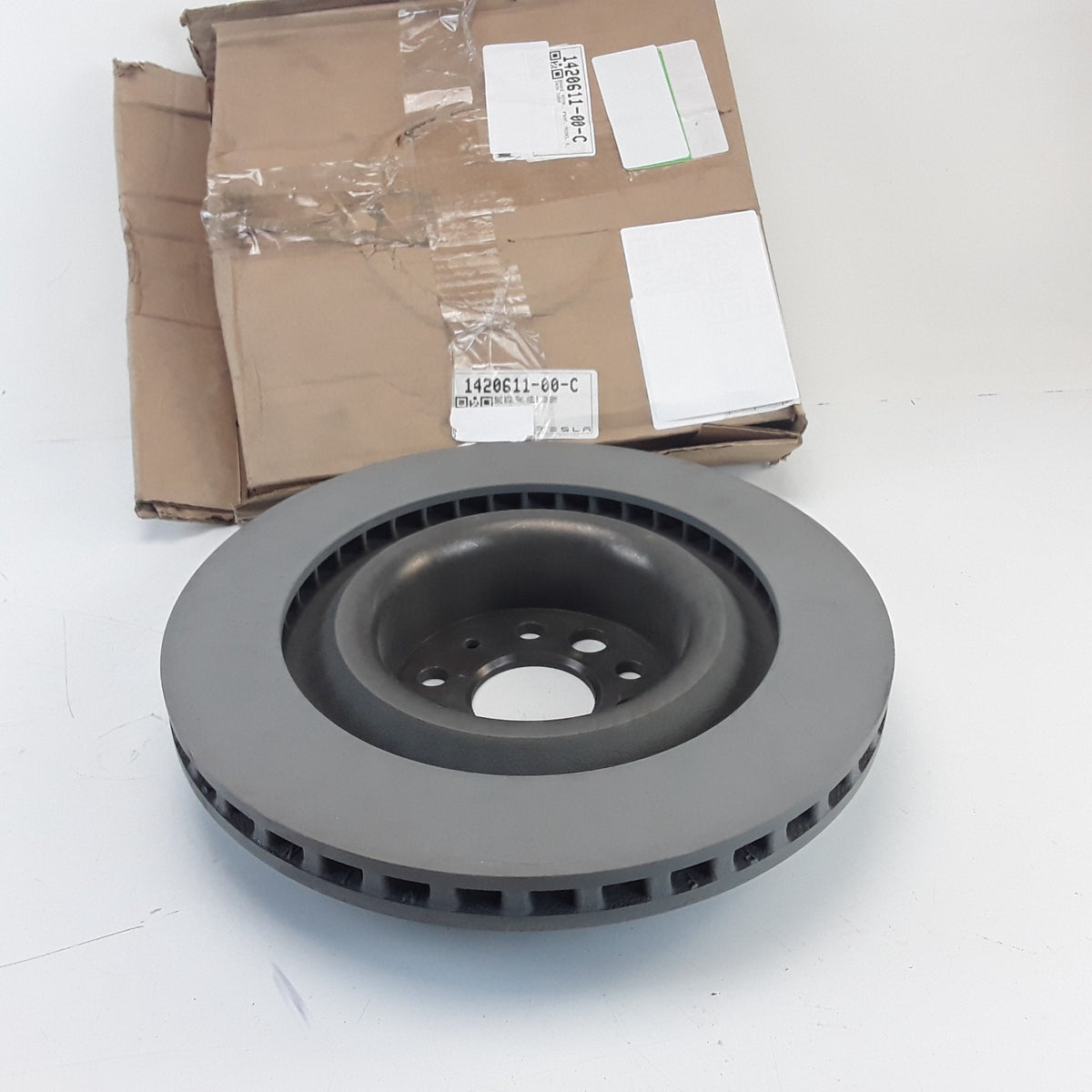 For Tesla Model S 2021–2025 Front Brake Rotor Disc OEM 1420611-00-C