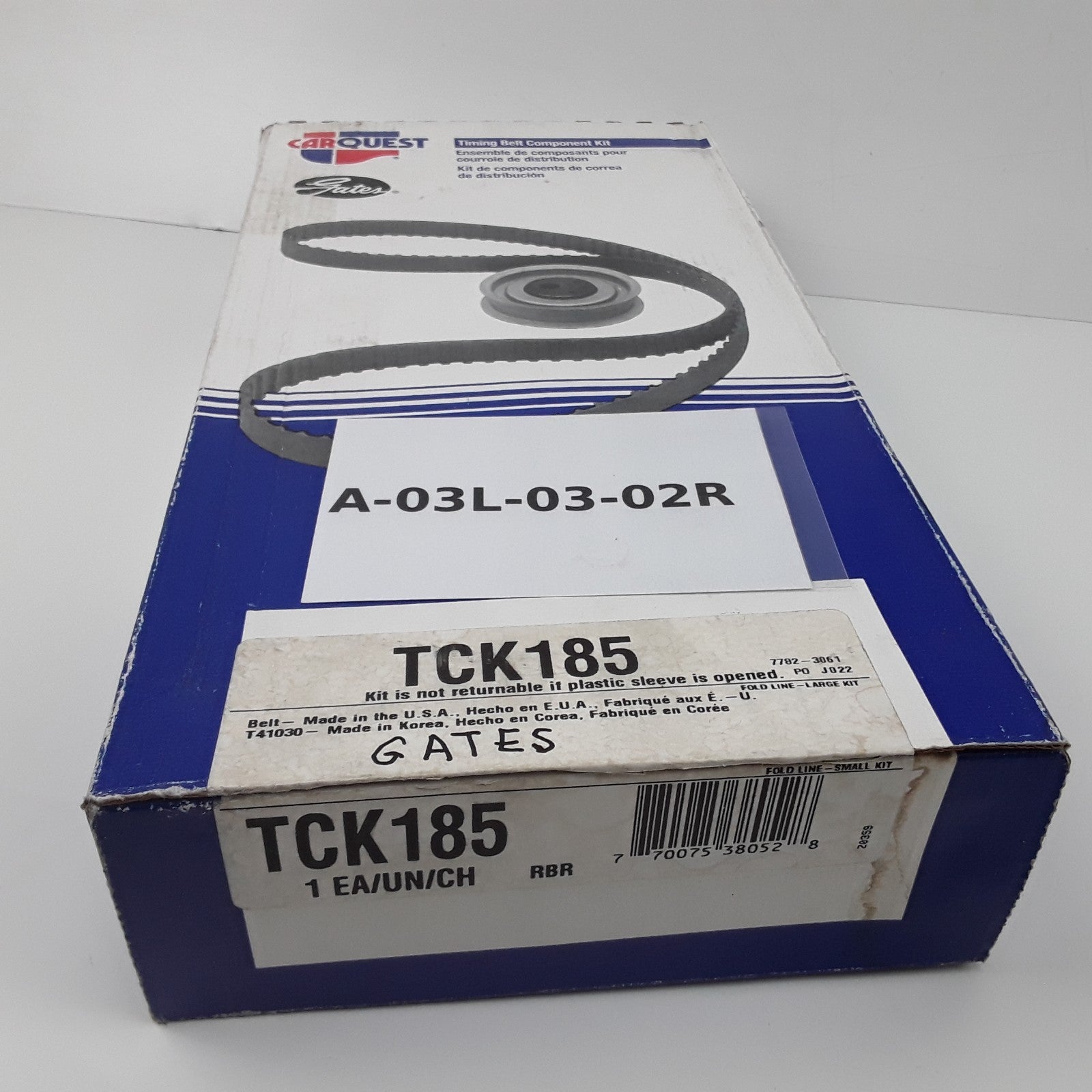 Engine Timing Belt Component Kit Fits Ford Festiva 1990-1997 Kia Sephia 1994-95